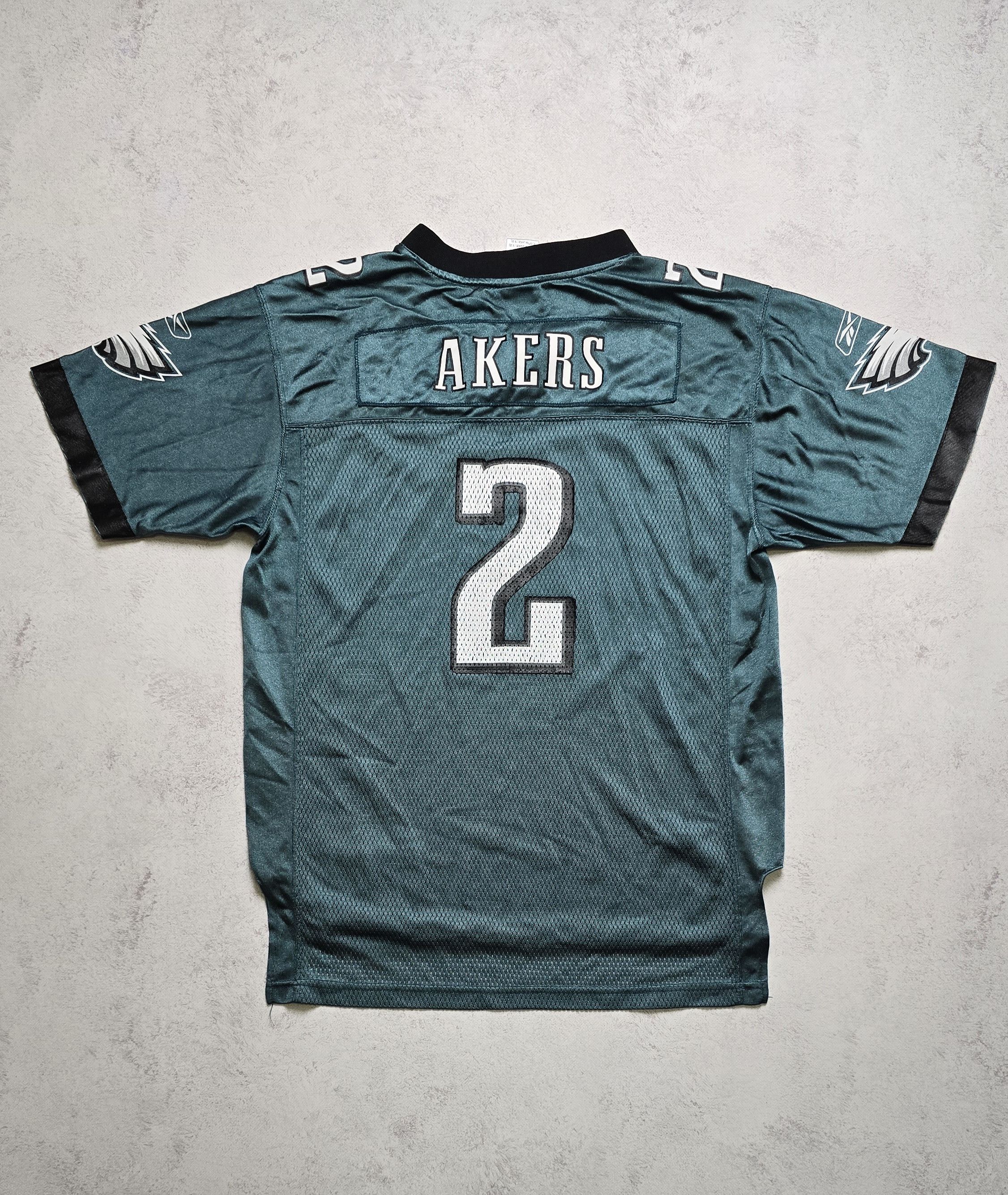 Reebok David Akers #2 Philadelphia Eagles Jersey Youth Sz XL 18/20 Size US XS / EU 42 / 0 - 3 Thumbnail