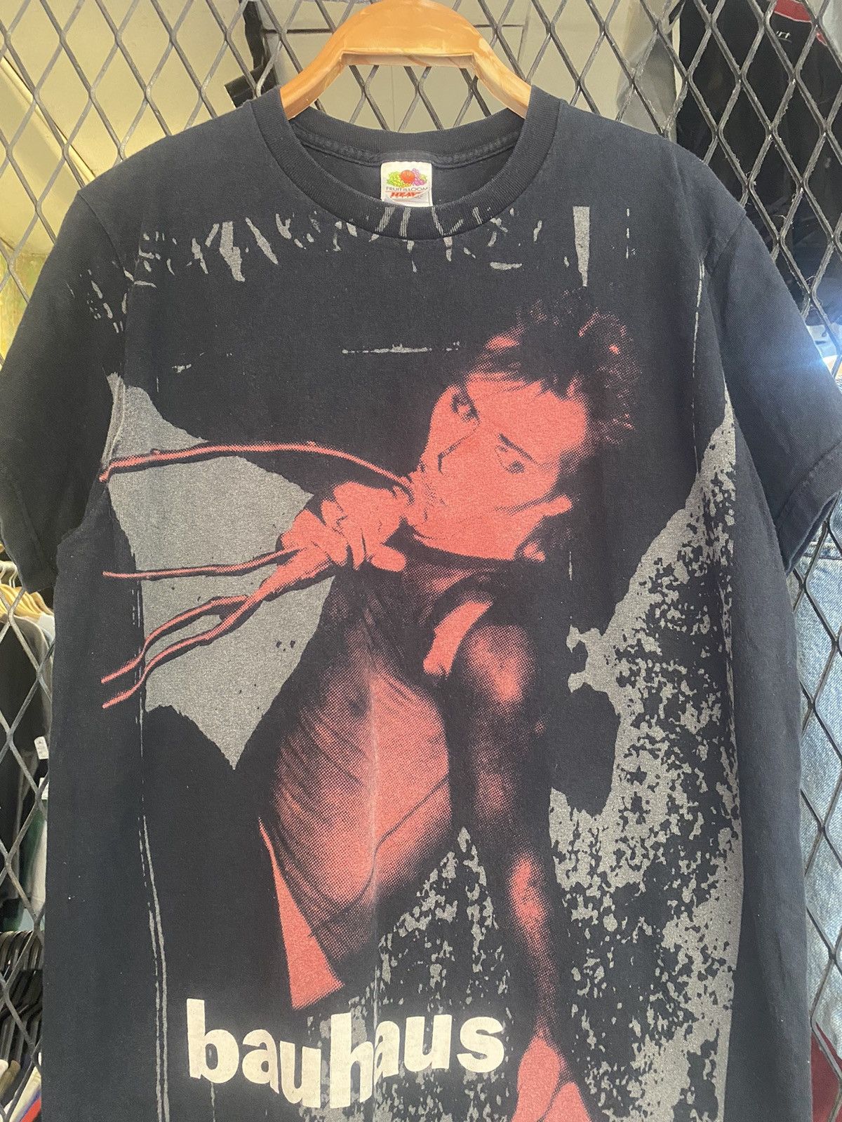 Band Tees × Vintage Vtg Bauhaus OVP T shirt Peter Murphy Graphic Tee Size US M / EU 48-50 / 2 - 1 Thumbnail