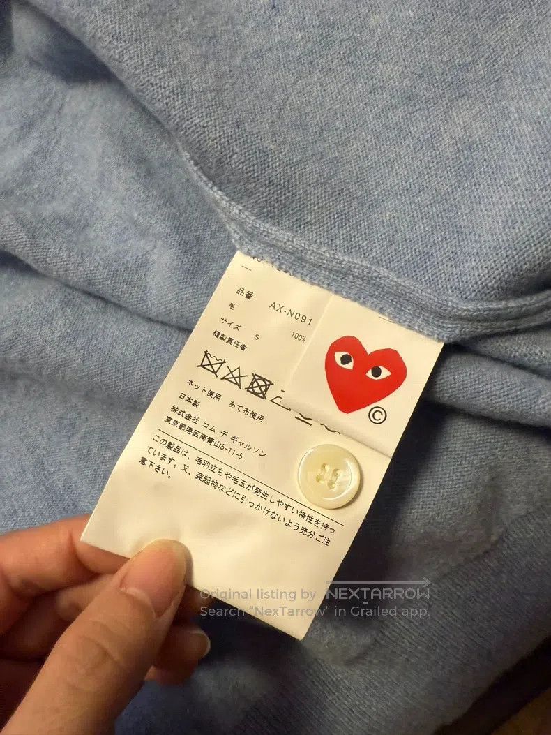 Comme des Garcons Comme Des Garcons Knit Cardigan Size S / US 4 / IT 40 - 4 Thumbnail