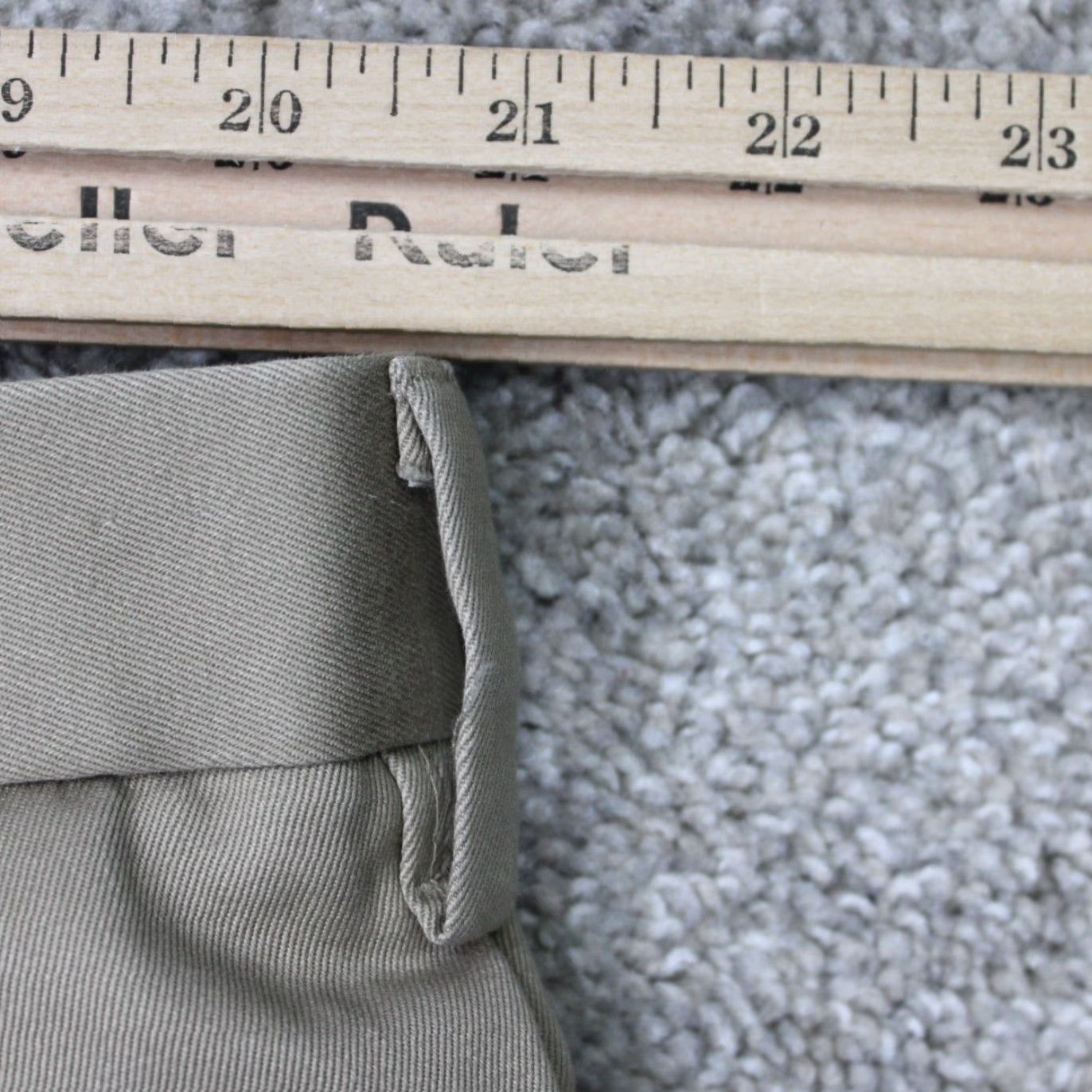 Dockers Dockers Pants Mens 42x30 Beige Signature Khaki Straight Fit Chino Flat Front NWT Size US 42 / EU 58 - 7 Thumbnail