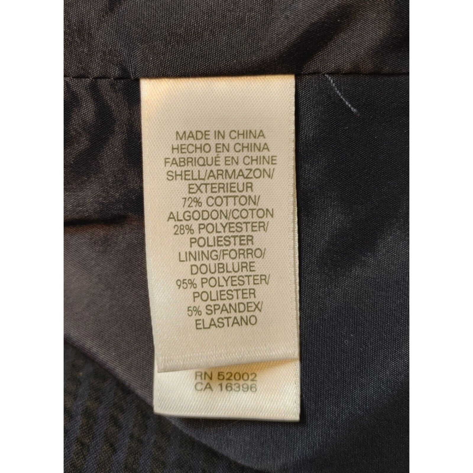 Other LIZ CLAIBORNE Womens 12 Navy Blazer Seersucker Lightweight S Size L / US 10 / IT 46 - 4 Thumbnail