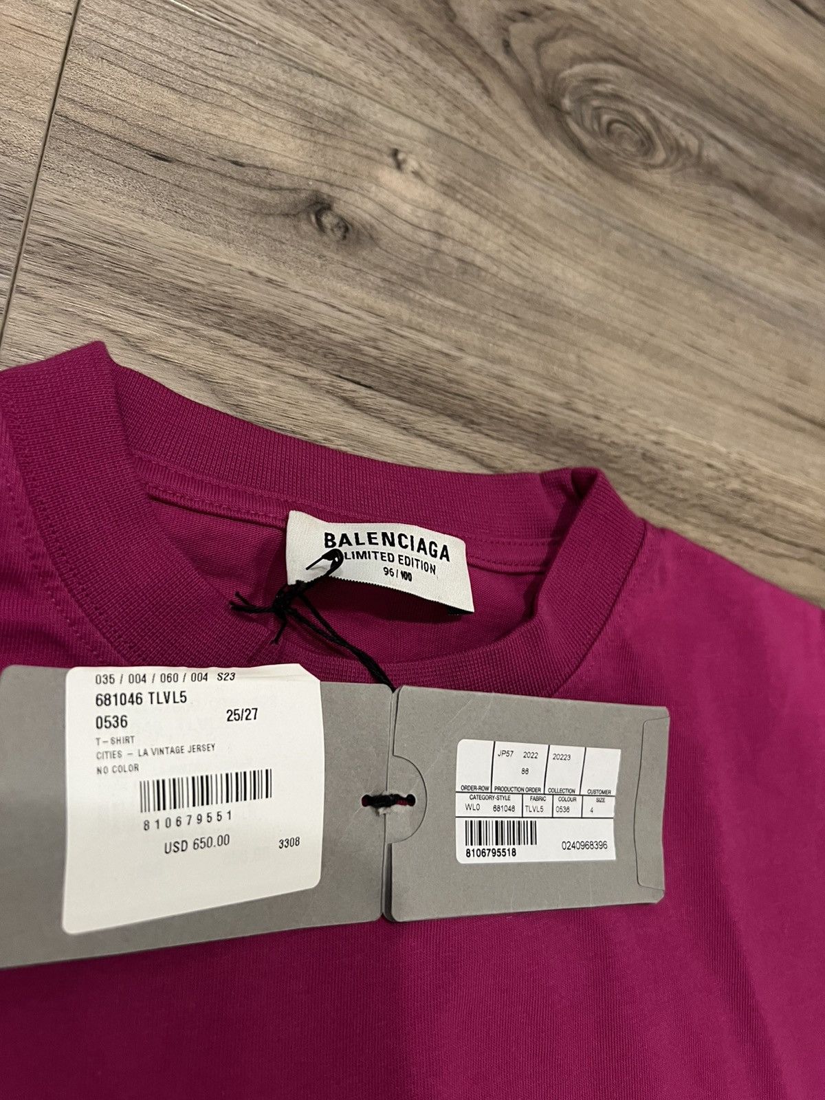 Balenciaga Balenciaga Los Angeles LS Size US XL / EU 56 / 4 - 2 Thumbnail