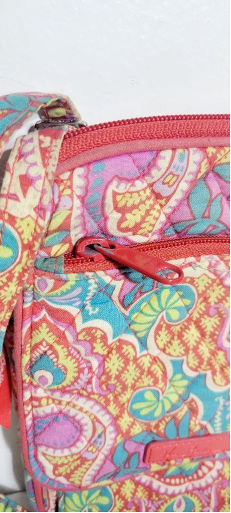 Vera Bradley Vera Bradley pink paisley print mini crossbody bag Size ONE SIZE - 3 Thumbnail