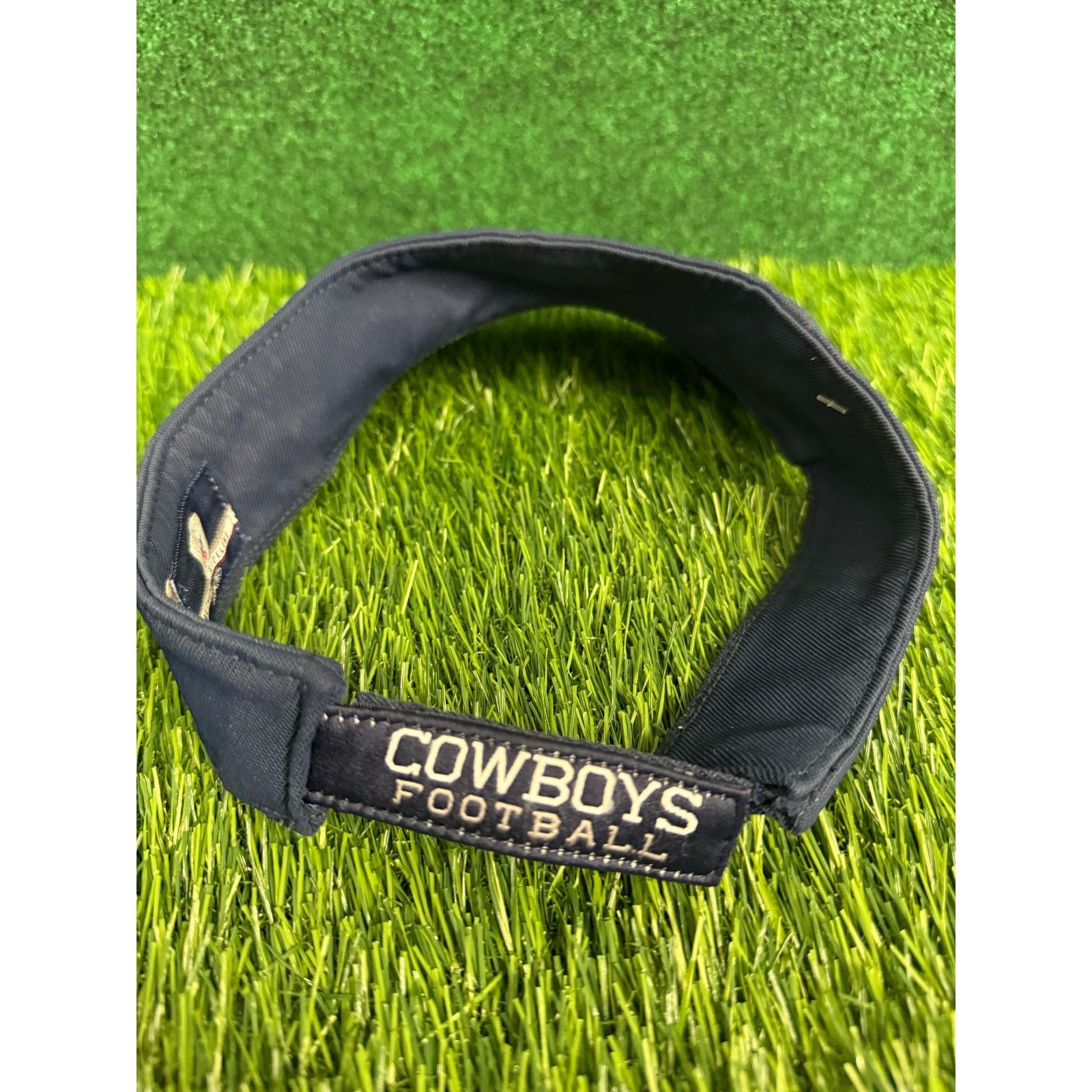 NFL Dallas Cowboys Y2K Blue & Silver Golf Visor Hat UNISEX Size ONE SIZE - 3 Thumbnail