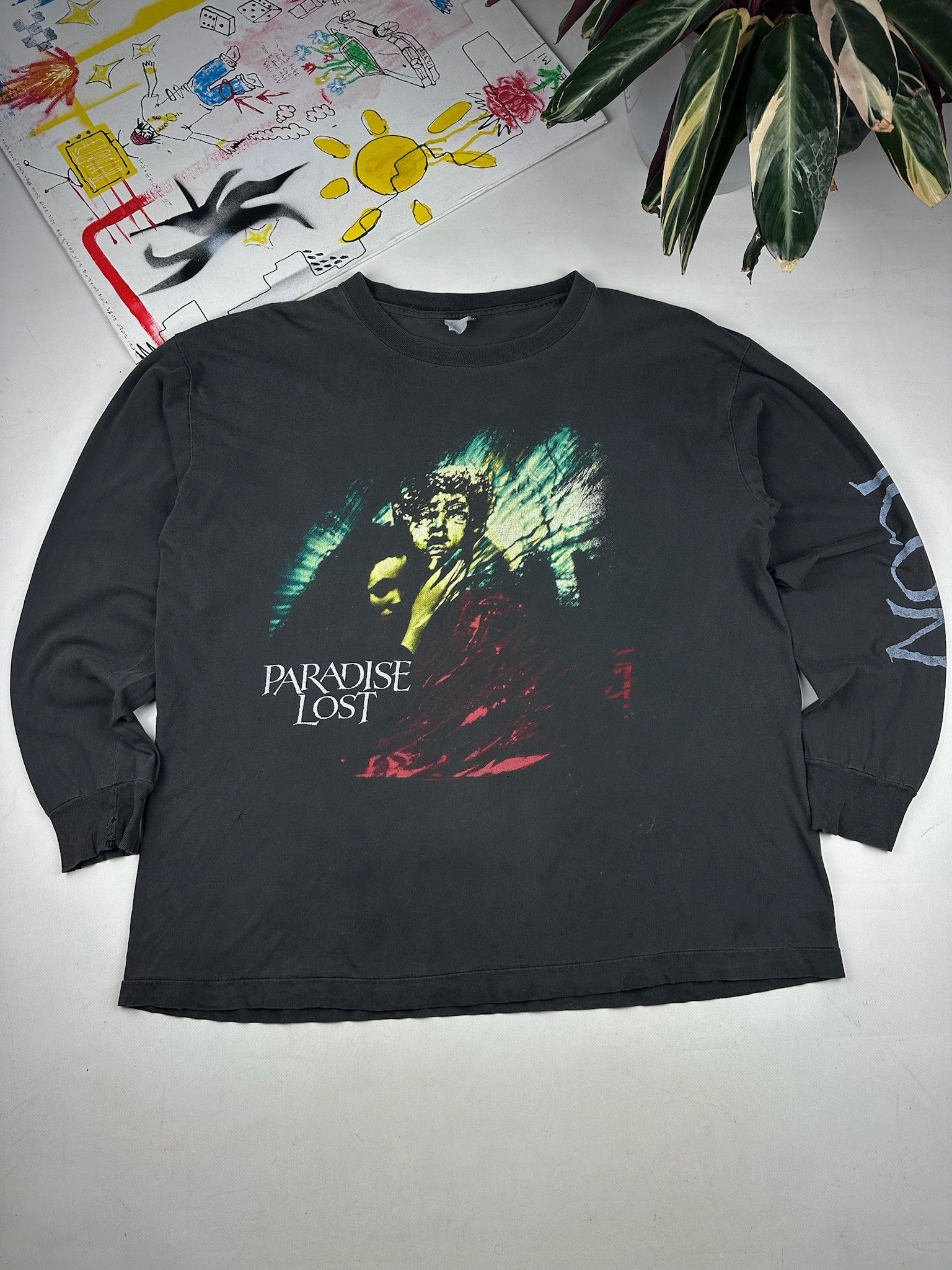 Band Tees Vintage Paradise Lost Long Sleeve Shirt distressed Size US XL / EU 56 / 4 - 1 Thumbnail