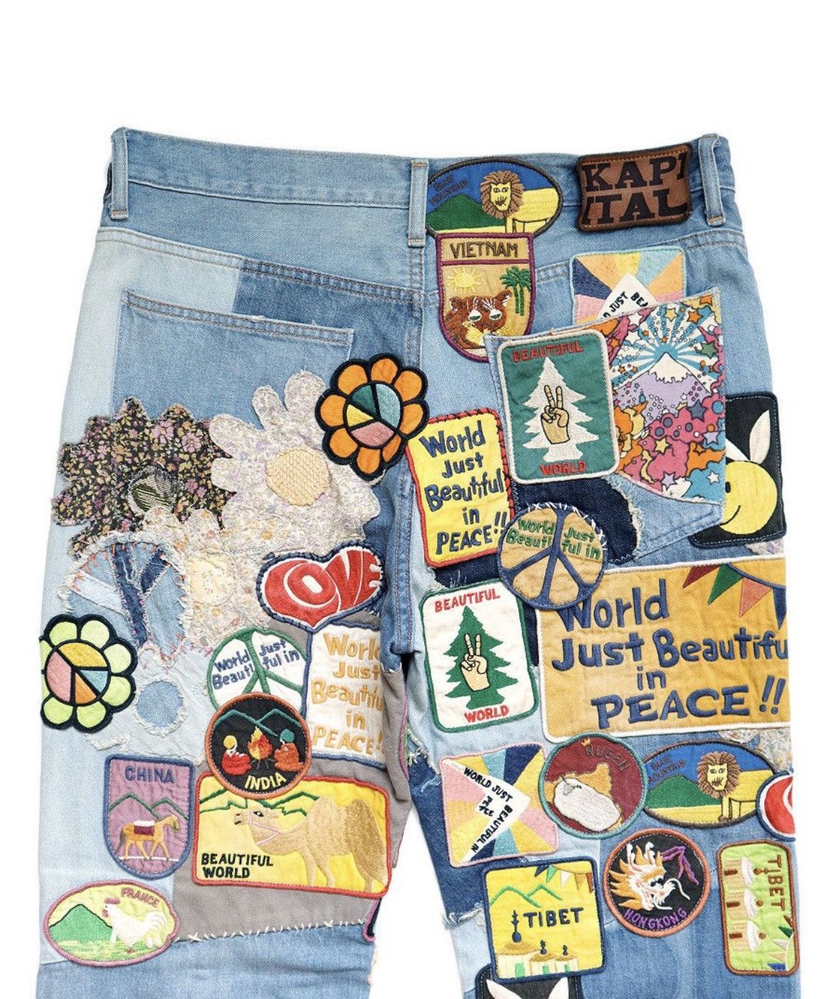 Kapital Kapital hippie Rat Flared (BEAUTIFUL WORLD INSANE) Size US 34 / EU 50 - 7 Thumbnail