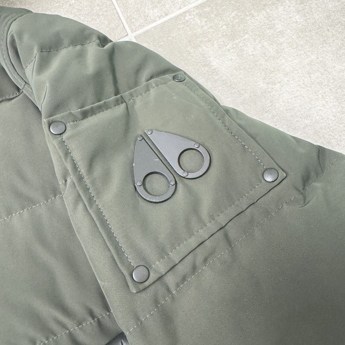 Moose Knuckles Moose Knuckles Scotchtown Bomber Jacket In Green RRP £1000 Size US S / EU 44-46 / 1 - 8 Thumbnail