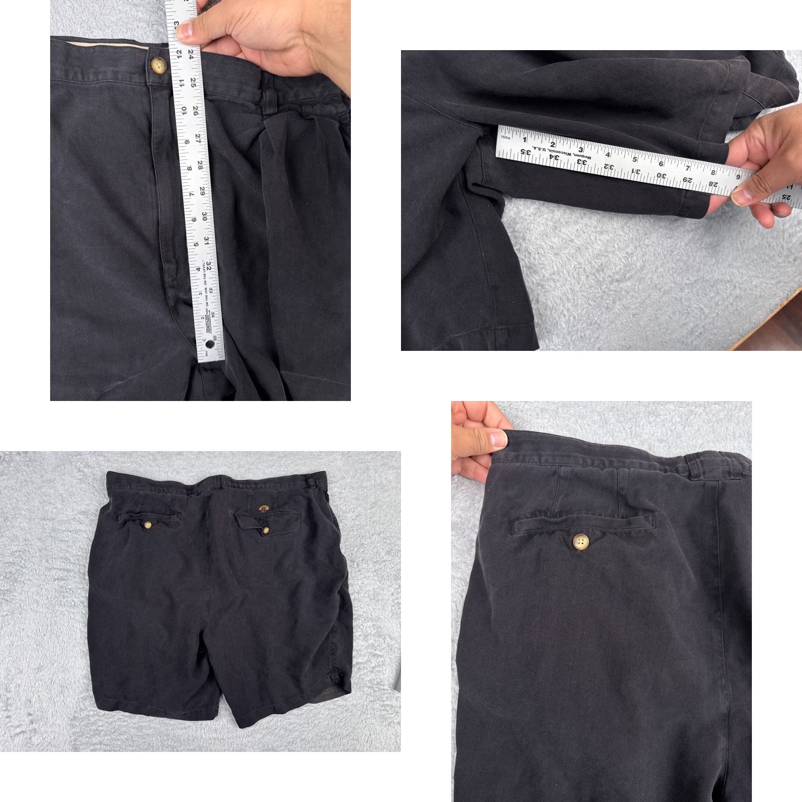 Tommy Bahama VINTAGE not applicable; restructure: "Tommy Bahama Silk Pleated Chino Shorts Men 40 Blue 39x8 Lightweight Beach Casual" Size US 40 / EU 56 - 9 Thumbnail