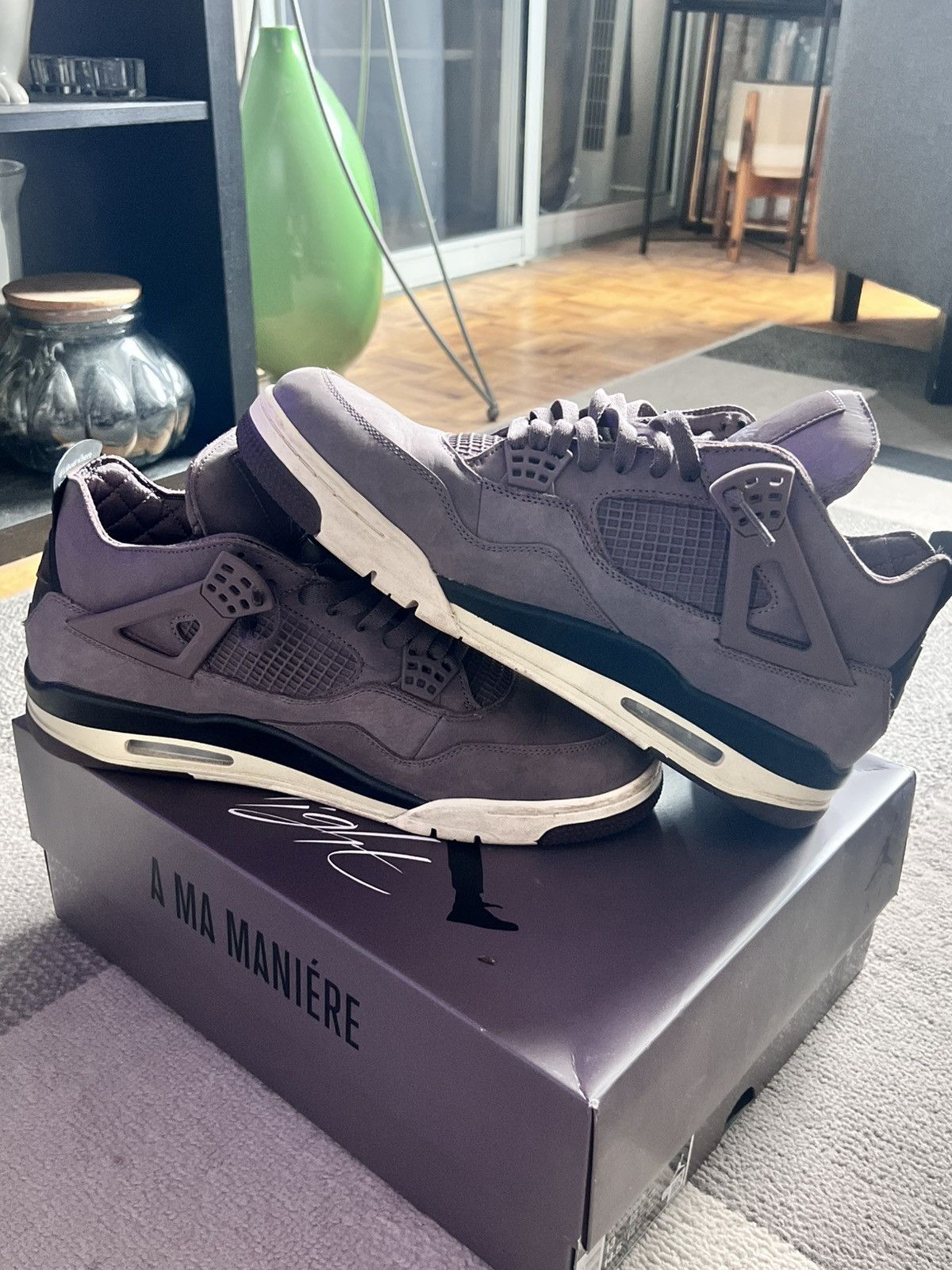 A Ma Maniere × Jordan Brand AIR JORDAN 4 A Ma Maniére Size US 13 / EU 46 - 3 Thumbnail