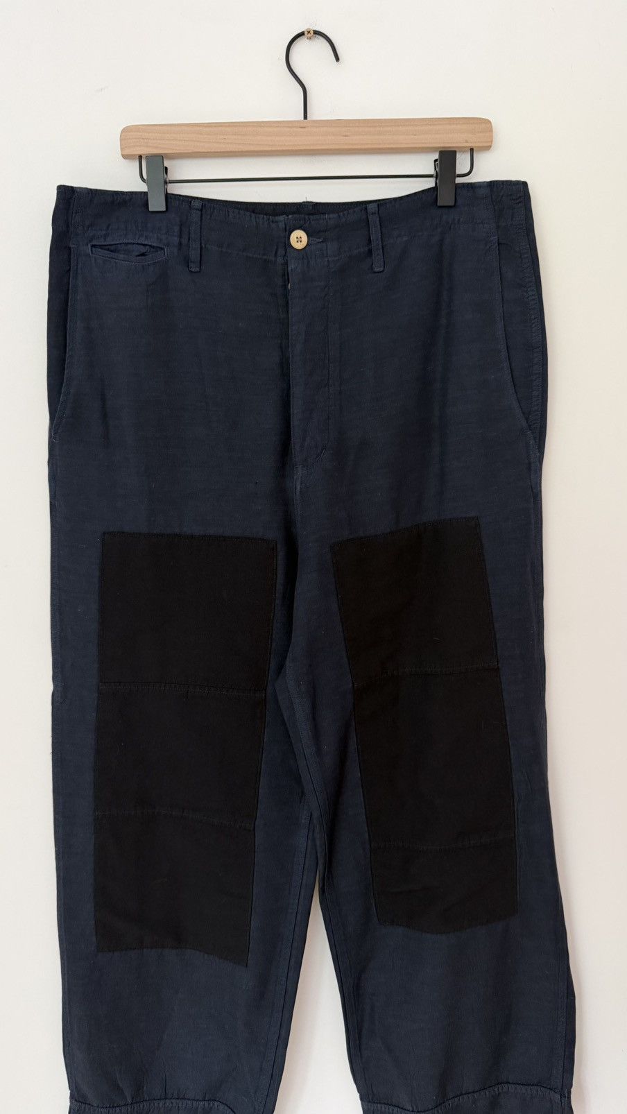 Visvim Visvim - Loose Fit Wide Leg Double Knee Pants Size US 34 / EU 50 - 3 Thumbnail