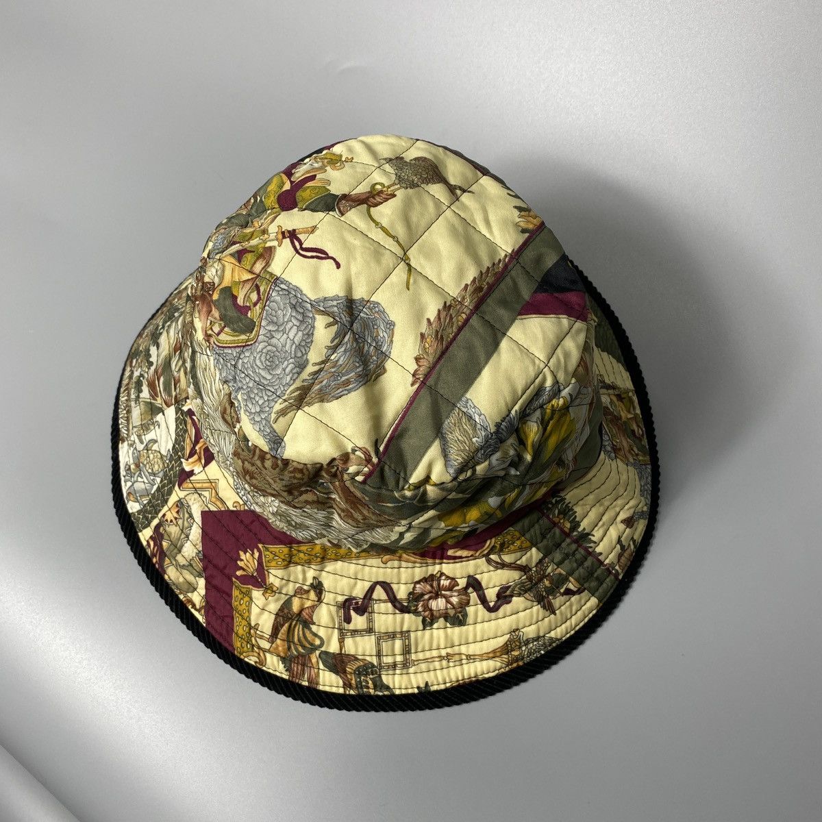 Salvatore Ferragamo Quilted Bucket Hat Size ONE SIZE - 4 Thumbnail