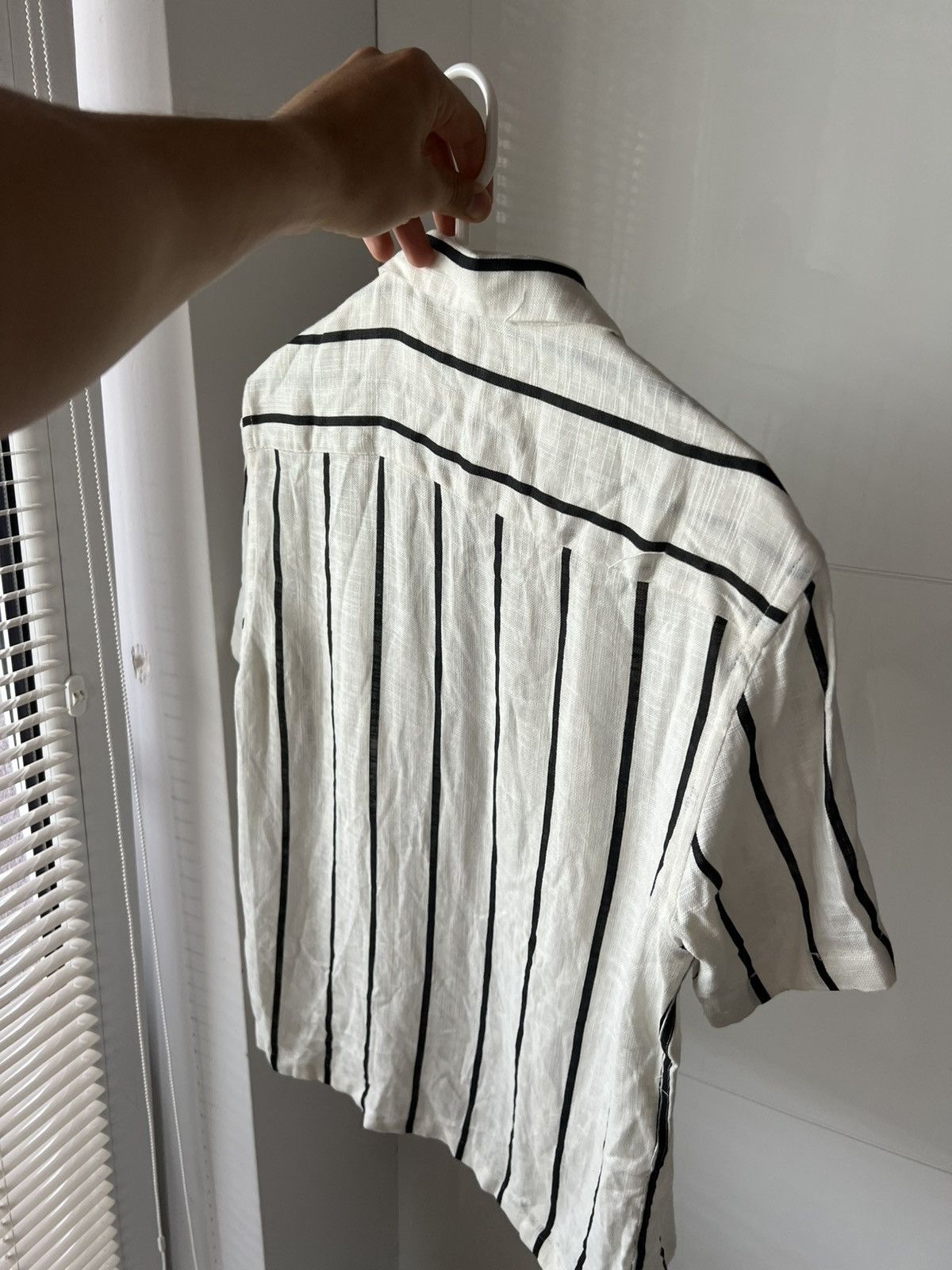 Zara Zara Lite Flanel Linen Summer Style Button ShortSleeve Shirt Size US S / EU 44-46 / 1 - 16 Thumbnail