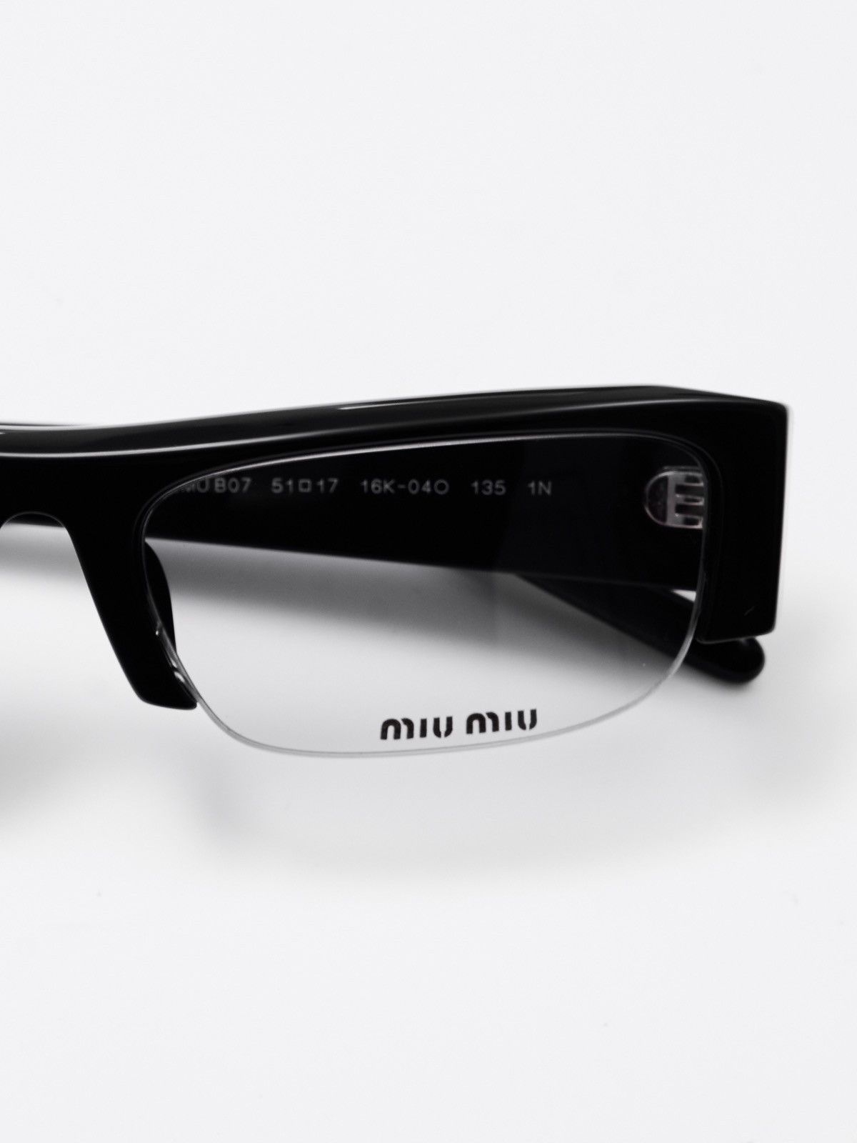 Miu Miu MIU MIU 0MU B07S 16K08N GLASSES Size ONE SIZE - 3 Thumbnail