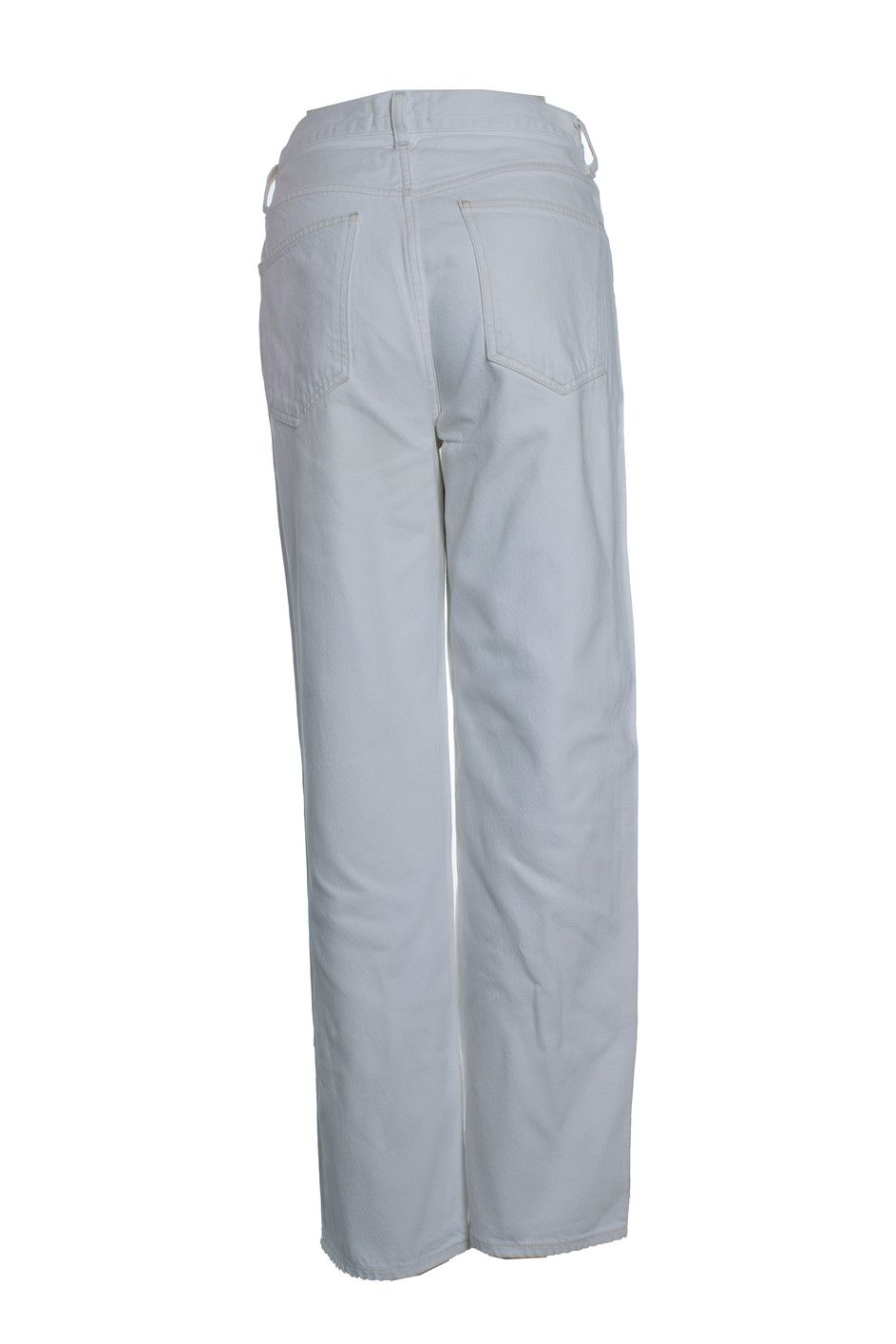 Agolde Agolde, white criss cross jeans Size 26" / US 2 / IT 38 - 4 Thumbnail