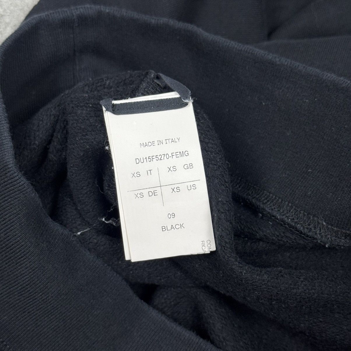 Rick Owens × Rick Owens Drkshdw Rick Owens - DRKSHDW - Black Stitching Crewneck Sweatshirt Size US XS / EU 42 / 0 - 8 Thumbnail