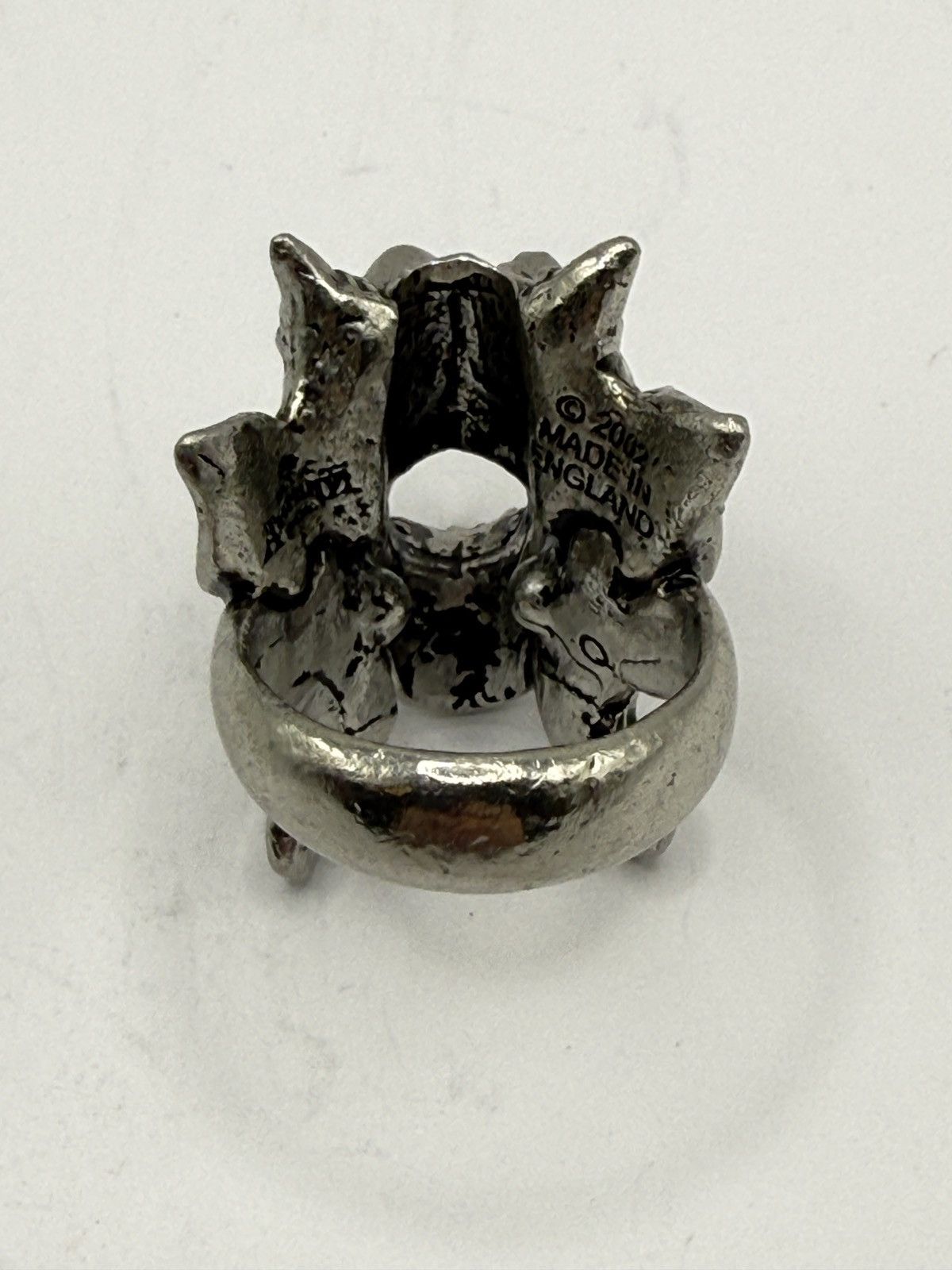 Seditionaries Alchemy 2002 demon ring biker/goth chrome erd Size ONE SIZE - 5 Thumbnail