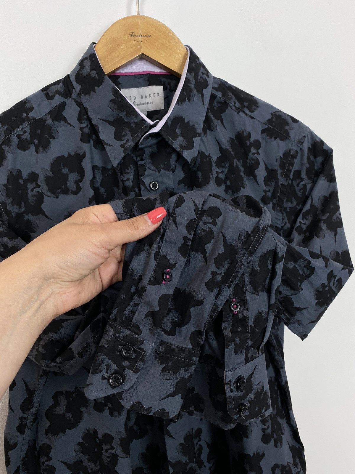 Ted Baker Ted Baker Buttons Up Long Sleeve Shirt Regular Fit Size 15.5 Size US M / EU 48-50 / 2 - 3 Thumbnail