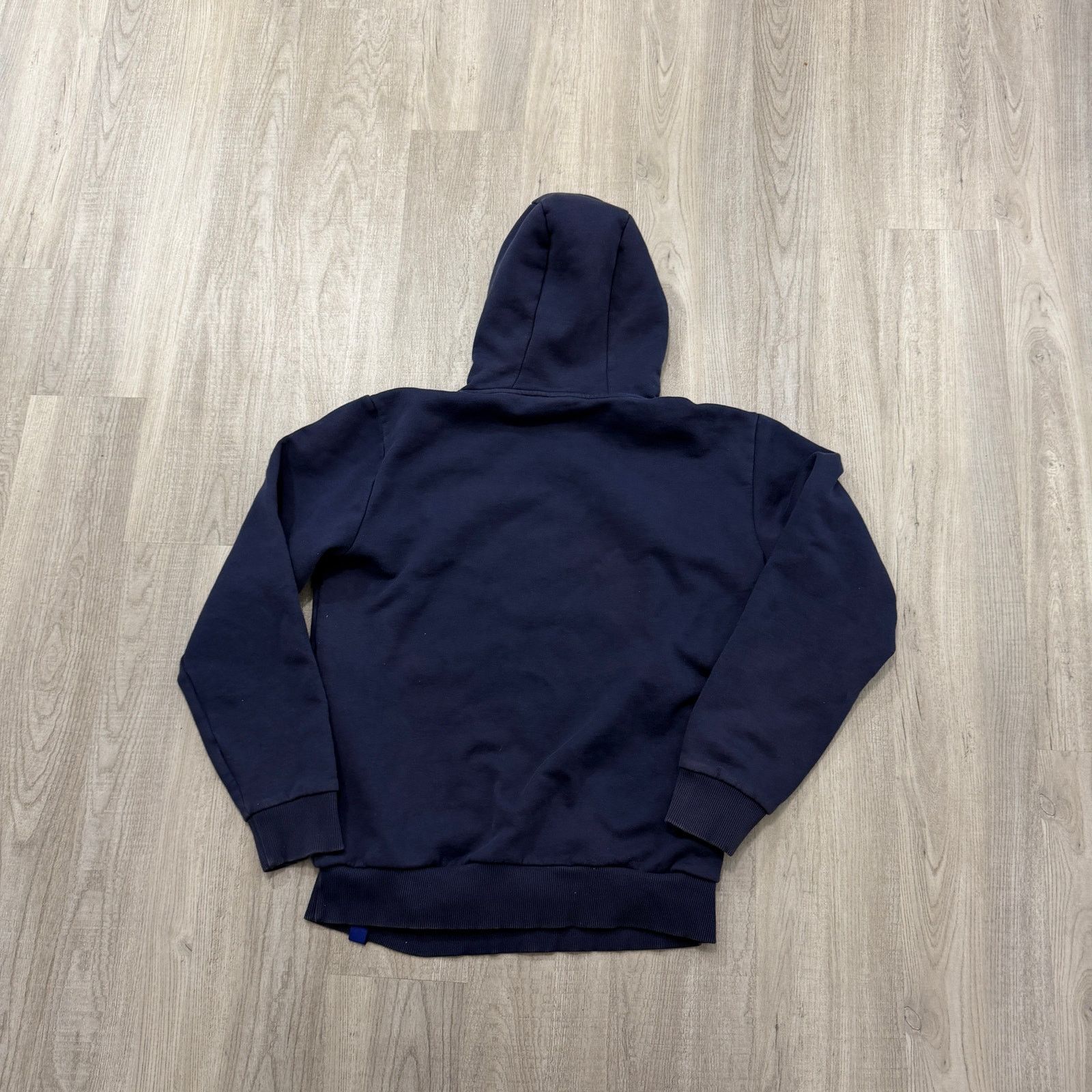 Vintage Adler Mannheim Hockey Hoodie Men's Large Blue Pullover Size US L / EU 52-54 / 3 - 8 Thumbnail