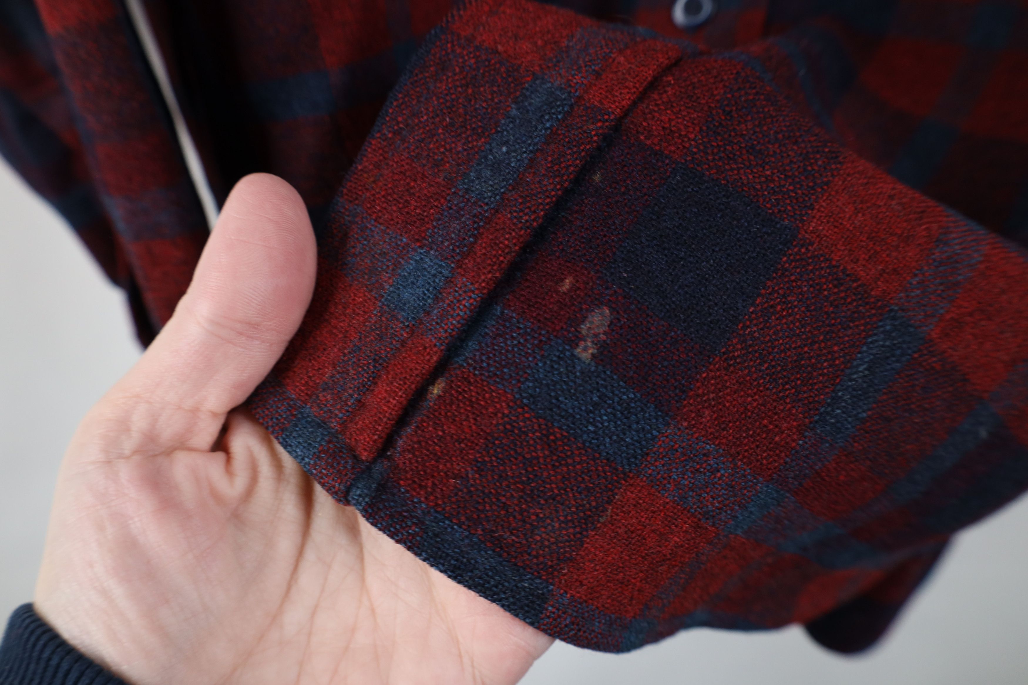 Pendleton Vintage 70s Pendleton Wool Knit Collared Button Shirt USA Size US M / EU 48-50 / 2 - 5 Thumbnail