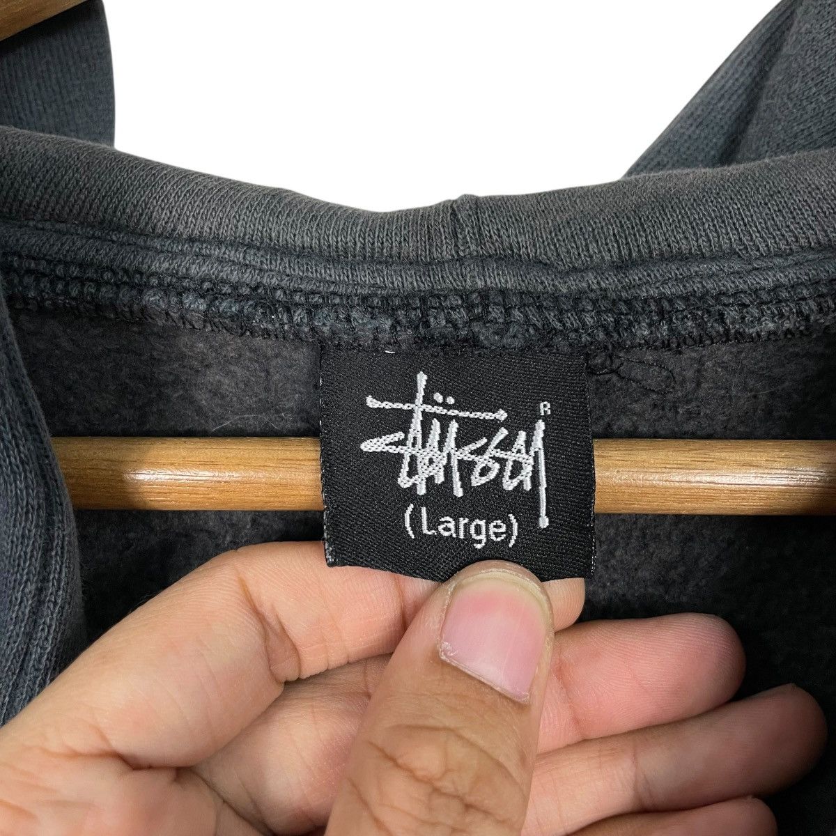 Stussy Stussy Zipper Hoodie Size US L / EU 52-54 / 3 - 18 Thumbnail
