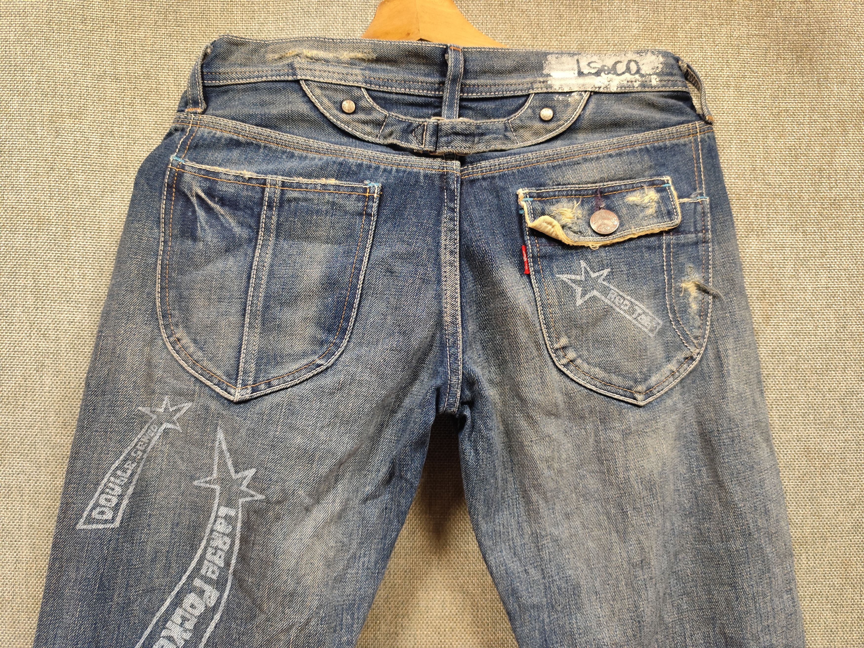 Levi's vintage levi's selvedge back buckle Size 29" - 4 Thumbnail