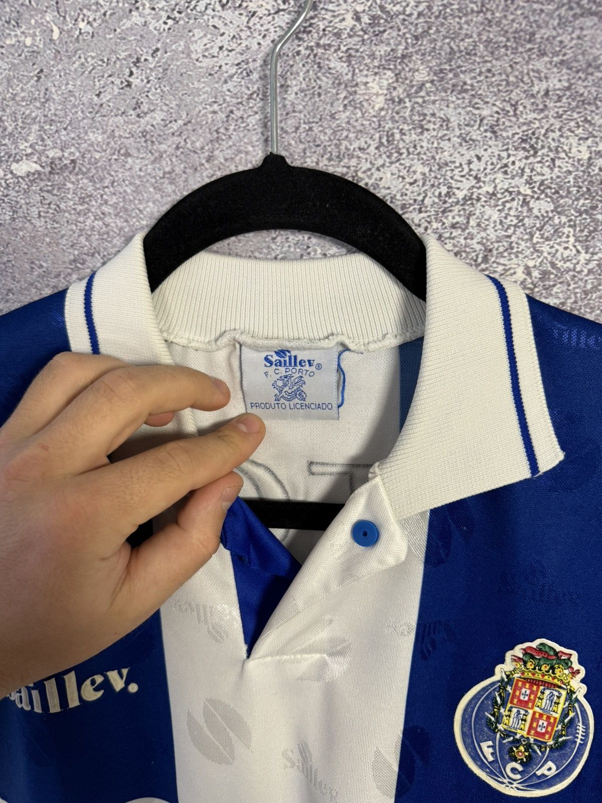 Vintage 90’s Vintage FC Porto 1995/96 Saillev Special Jersey Size US L / EU 52-54 / 3 - 12 Thumbnail