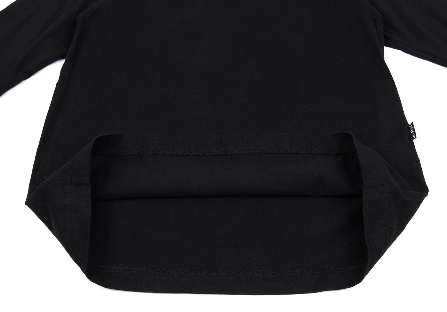Yohji Yamamoto Yohji Yamamoto Cotton Collar Belt Design Cutsew Black 2 Size US M / EU 48-50 / 2 - 9 Thumbnail