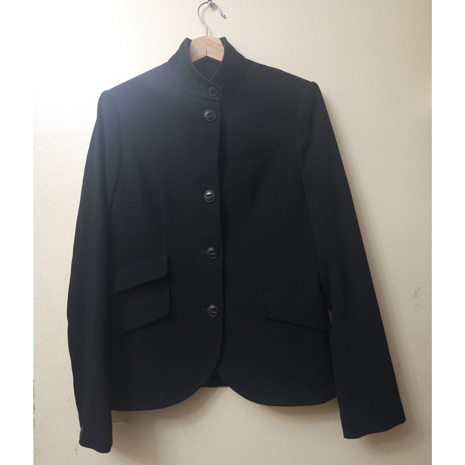Rag & Bone Rag & Bone Slade Blazer in Black Size 6 Button Front Jacket Size M / US 6-8 / IT 42-44 - 11 Thumbnail