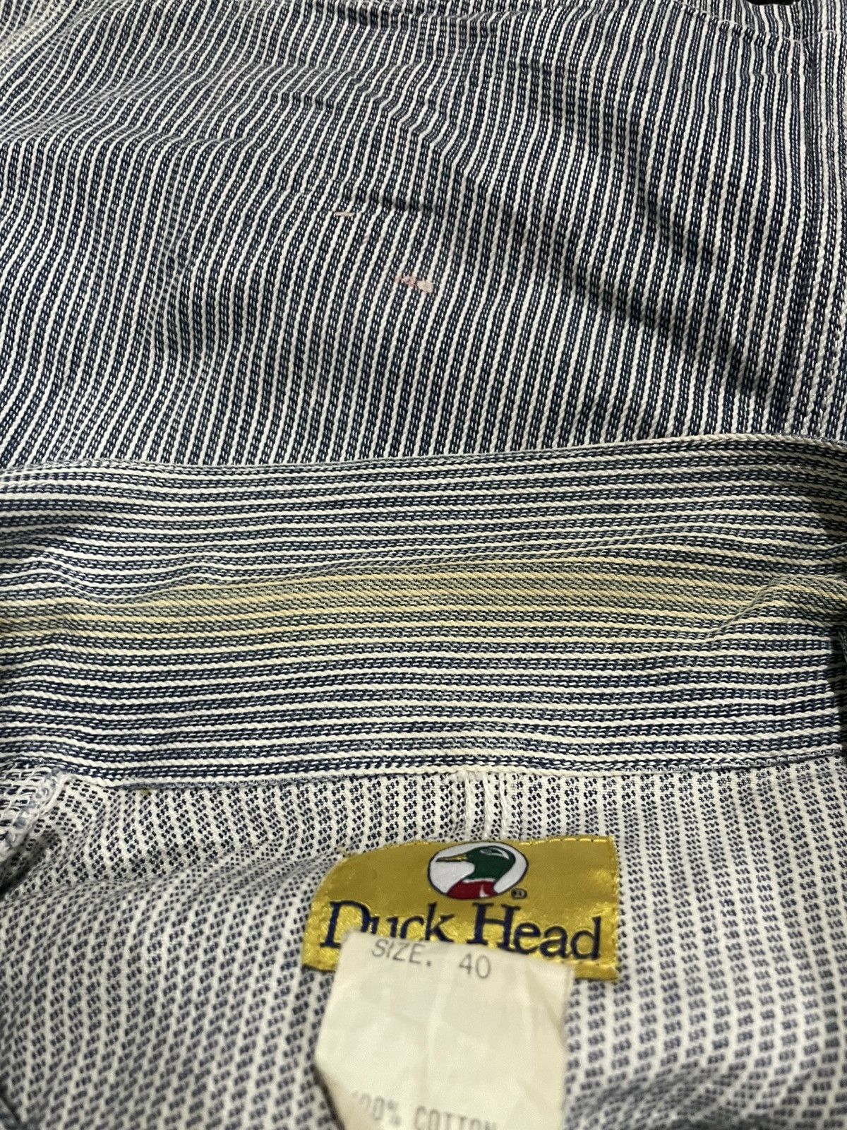 Duck Head Duck Head WWII Hickory Work Coat Coverall Laurel Leaf Button Size US M / EU 48-50 / 2 - 17 Thumbnail