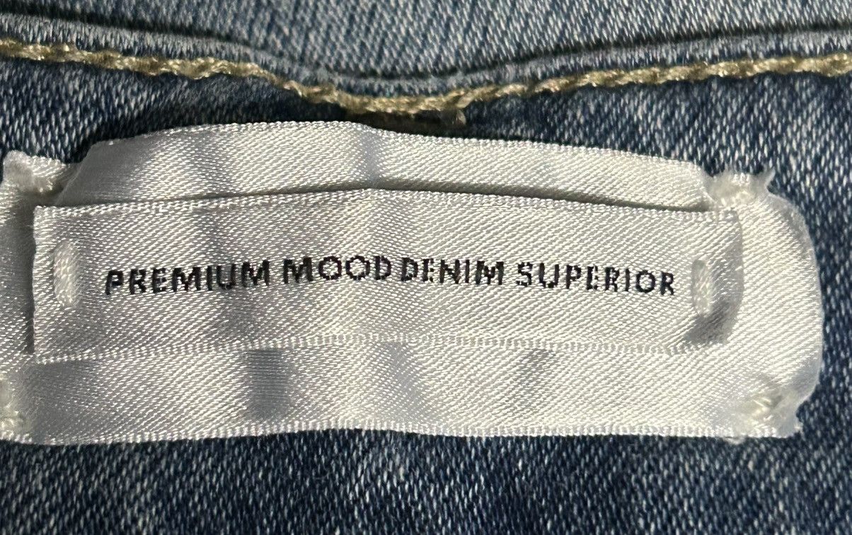 If Six Was Nine 🔥 Vintage PMDS Distressed Denim Size US 28 / EU 44 - 9 Thumbnail