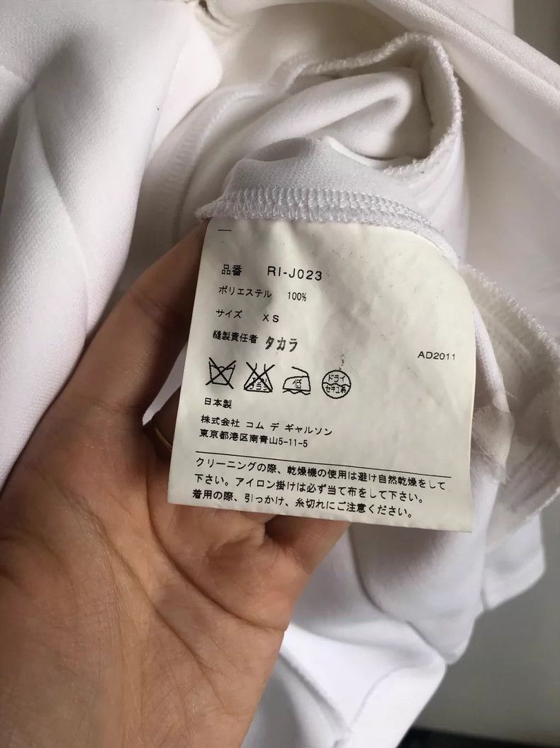 Comme des Garcons Comme Des Garcons Milky white pleated deconstructed suit Size XS / US 0-2 / IT 36-38 - 7 Thumbnail