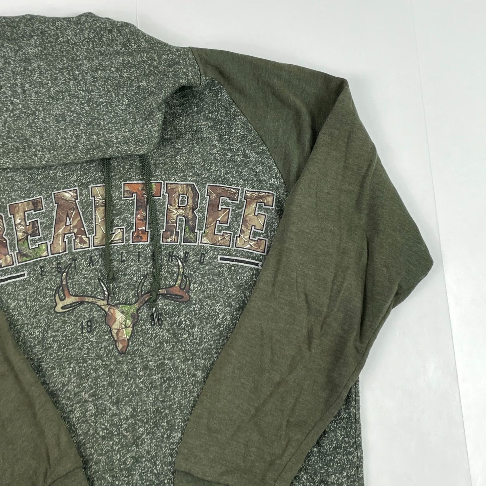 Realtree Realtree Hoodie Mens S Green Small Camouflage Pullover Hunting Camping Outdoors Size US S / EU 44-46 / 1 - 3 Thumbnail