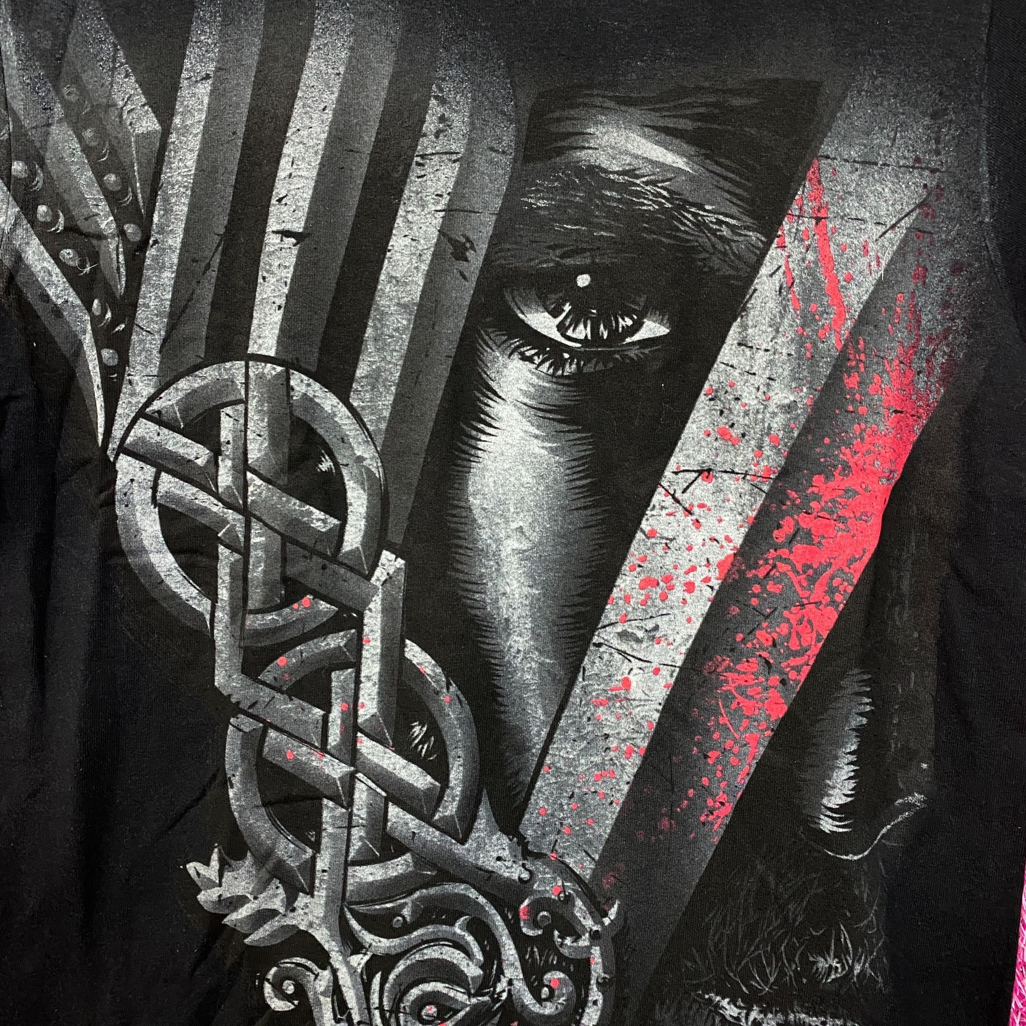 Other Vikings TV Show Leader with Symbol Black T-Shirt Small Size US S / EU 44-46 / 1 - 2 Thumbnail
