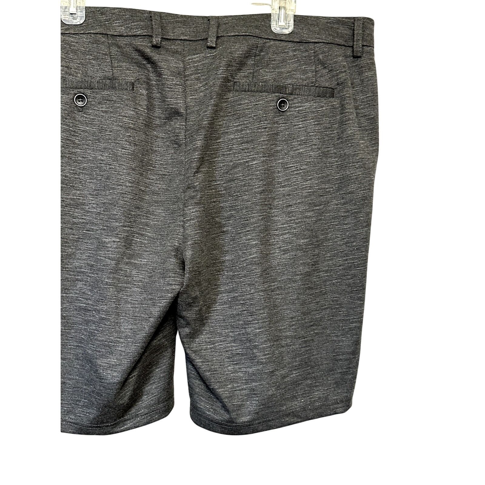 Other Westzeroone Shorts Knit Fabric Flat Front Gray Men's 40 NWT Size US 40 / EU 56 - 6 Thumbnail