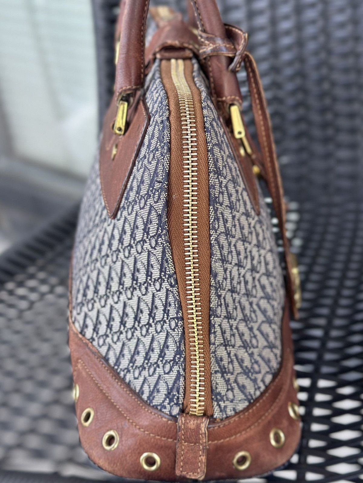 Dior Christian Dior Street Chic Dome Trotter Monogram Bag Size ONE SIZE - 9 Thumbnail