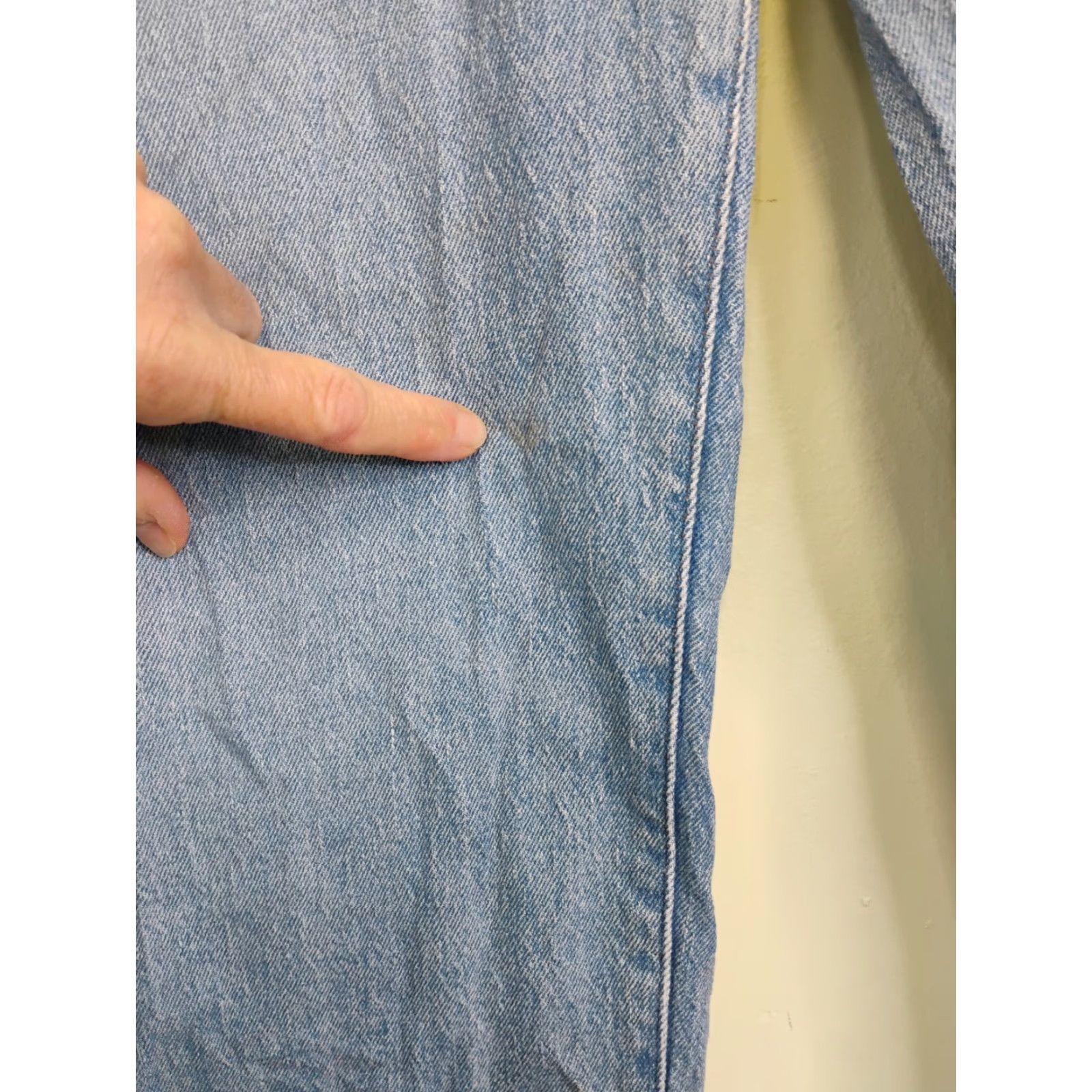 Madewell VINTAGE Madewell The Perfect Vintage Straight Jean Womens Actual Size 35x29 Size 24" / US 00 / IT 34 - 3 Thumbnail