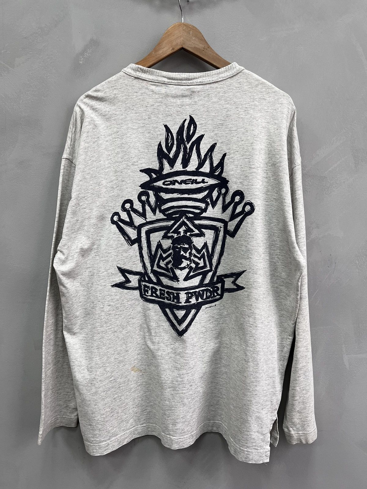 O'Neill × Vintage Vintage O'Neil Long-sleeve T-shirts Big Logo 90s Y2K Size US L / EU 52-54 / 3 - 1 Thumbnail