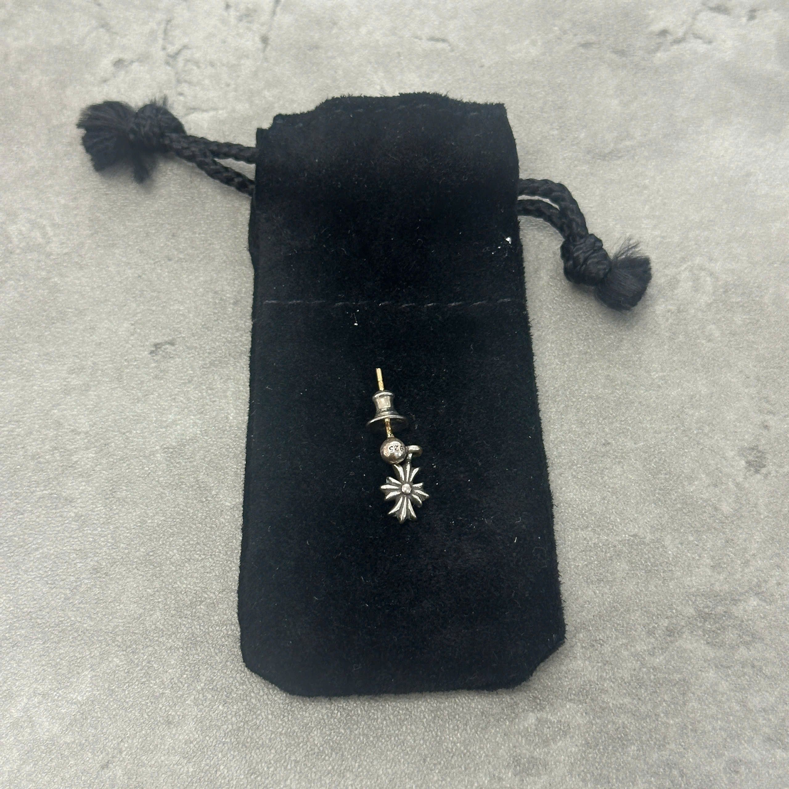 Chrome Hearts Chrome Hearts Tiny E silver earring Size ONE SIZE - 3 Thumbnail