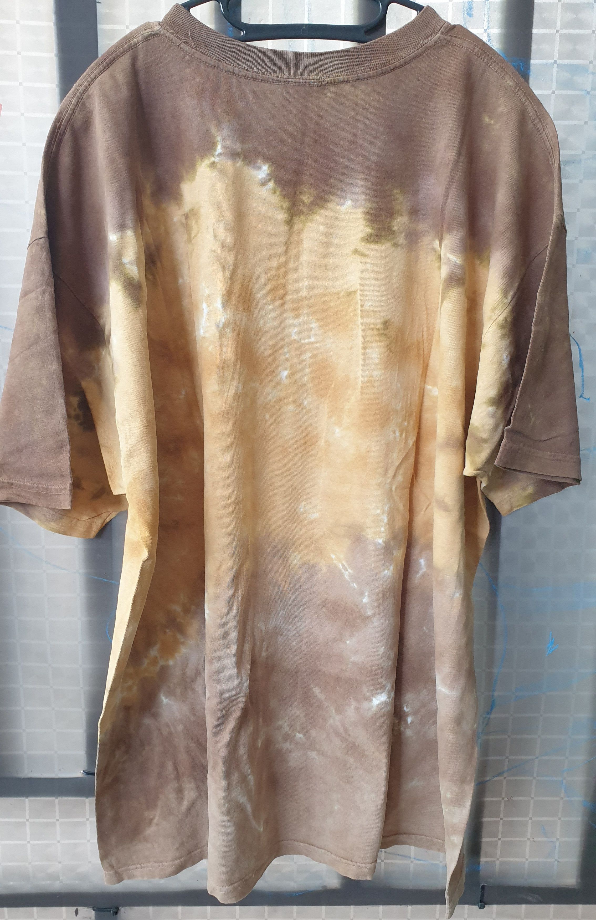 Aerosmith × Liquid Blue Aerosmith 90's - Brown Tie Dye T-Shirt Size US XXL / EU 58 / 5 - 2 Thumbnail