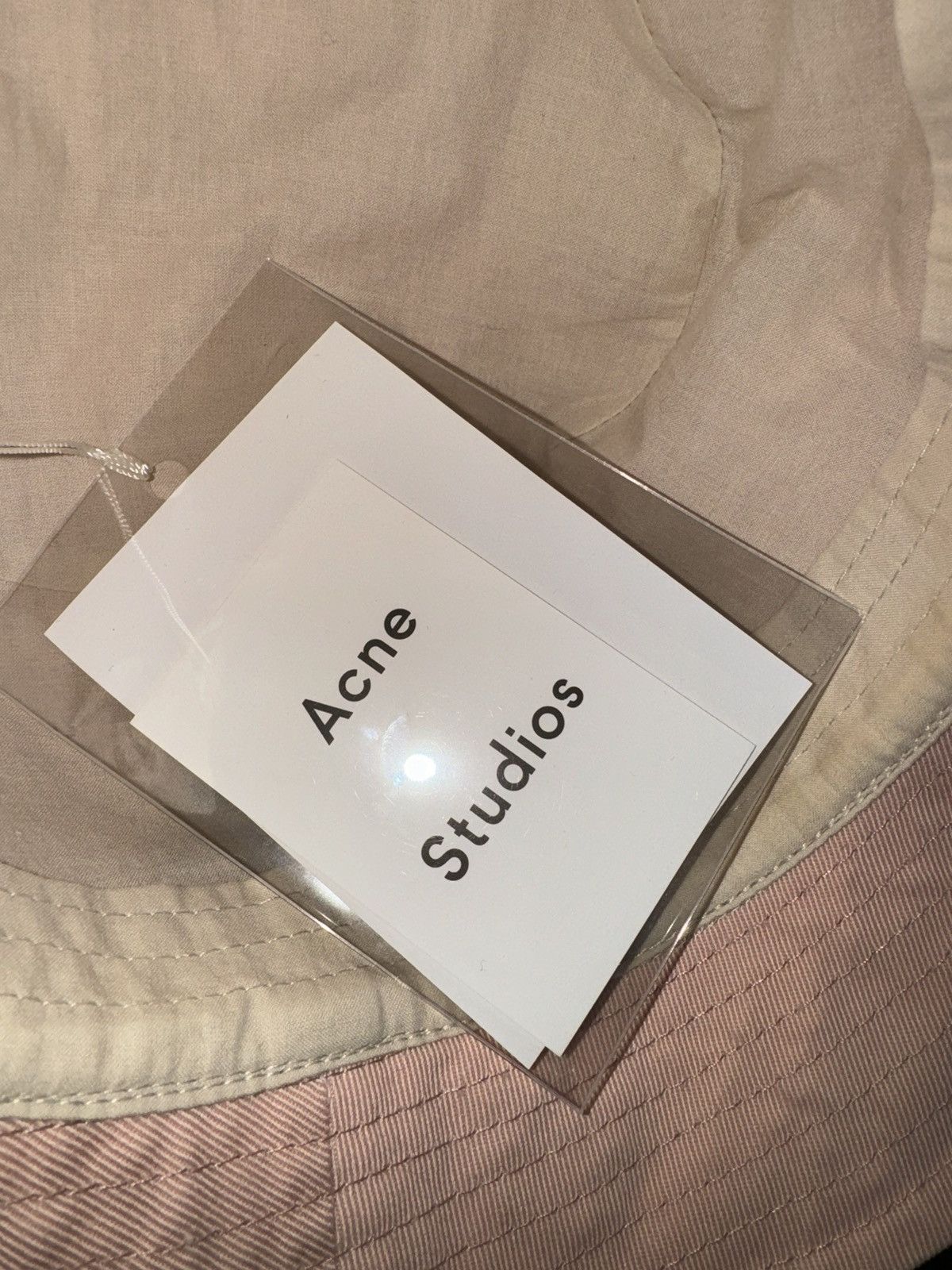 Acne Studios Acne Studios pink bucket hat with A avant garde vintage Size ONE SIZE - 8 Thumbnail