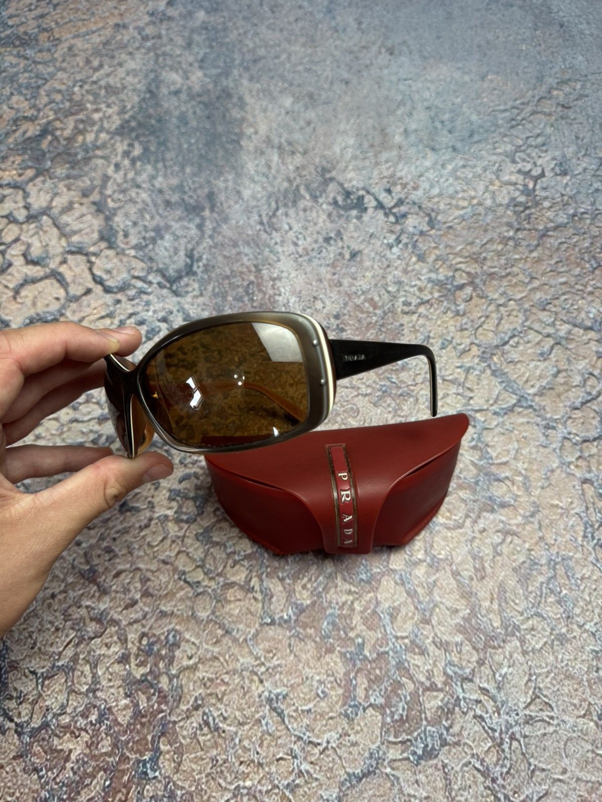 Prada Vintage Prada sunglasses luxury Y2K Size ONE SIZE - 1 Thumbnail