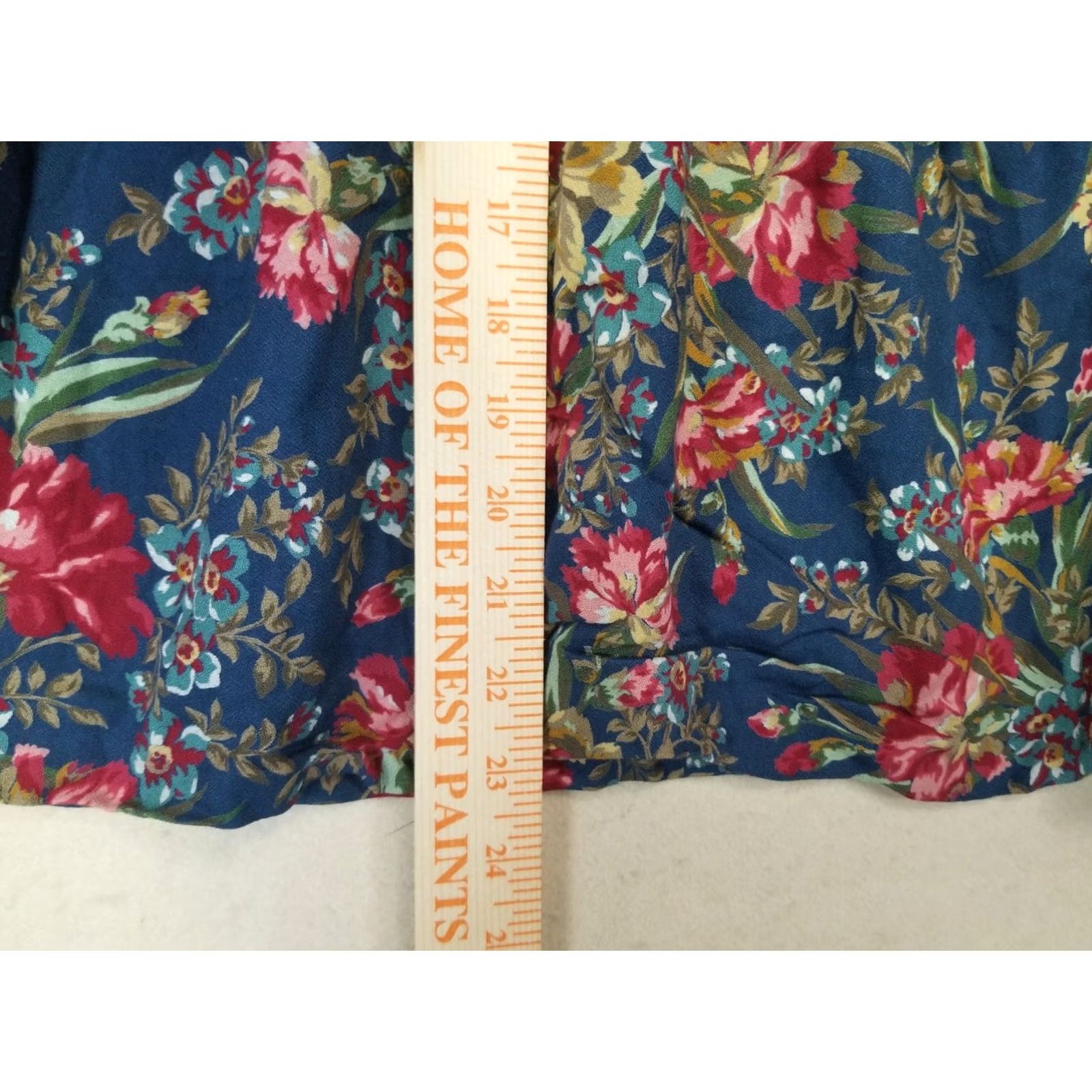 Vintage Vintage Susan Bristol Skirt Floral Tropical Print Belted Womens Size 4 USA Made - High-Rise Casual Party Size 27" / US 4 / IT 40 - 4 Thumbnail