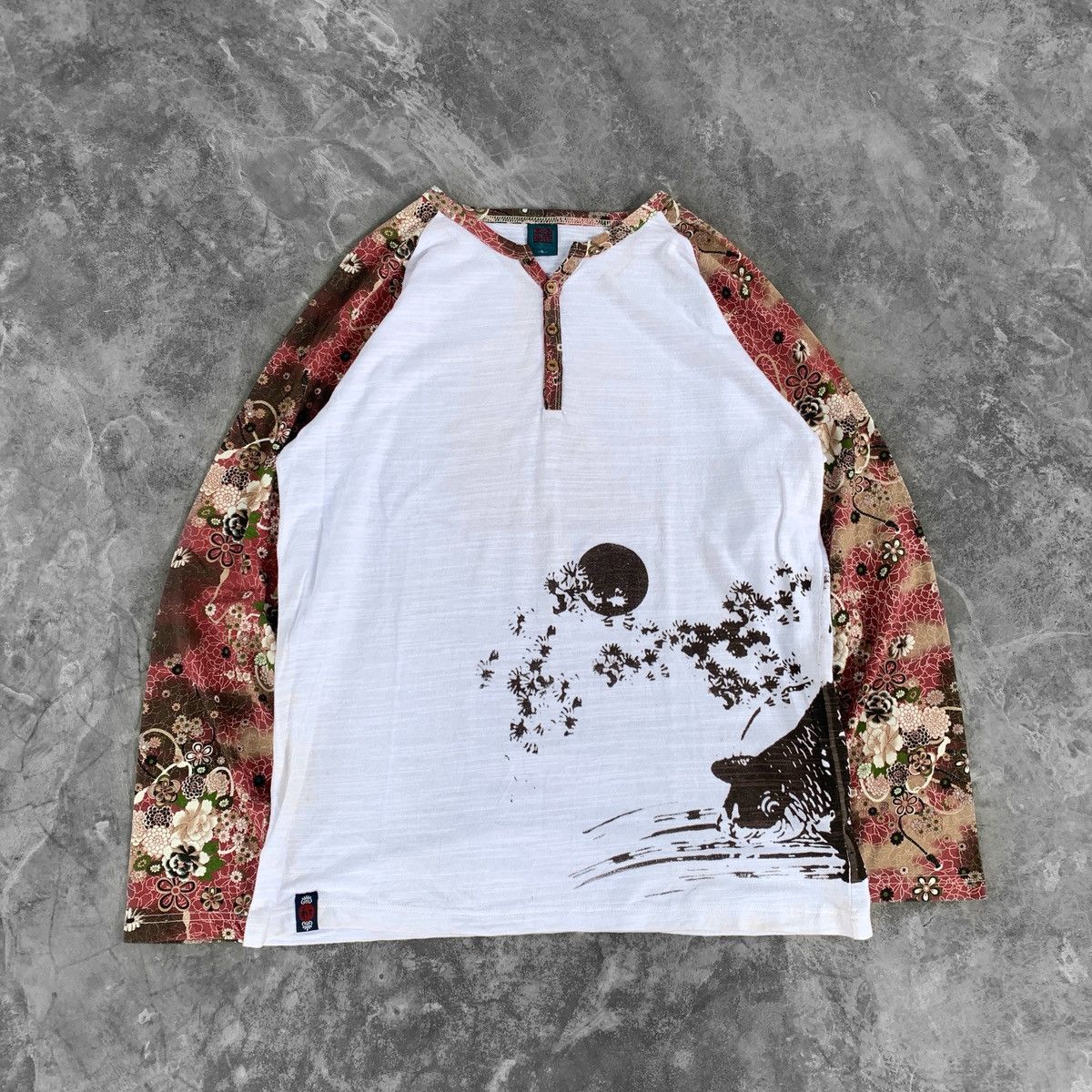Karakuri Tamashii Bullet Noise Japan Traditional Art Longsleeve Tshirt Size US L / EU 52-54 / 3 - 1 Thumbnail