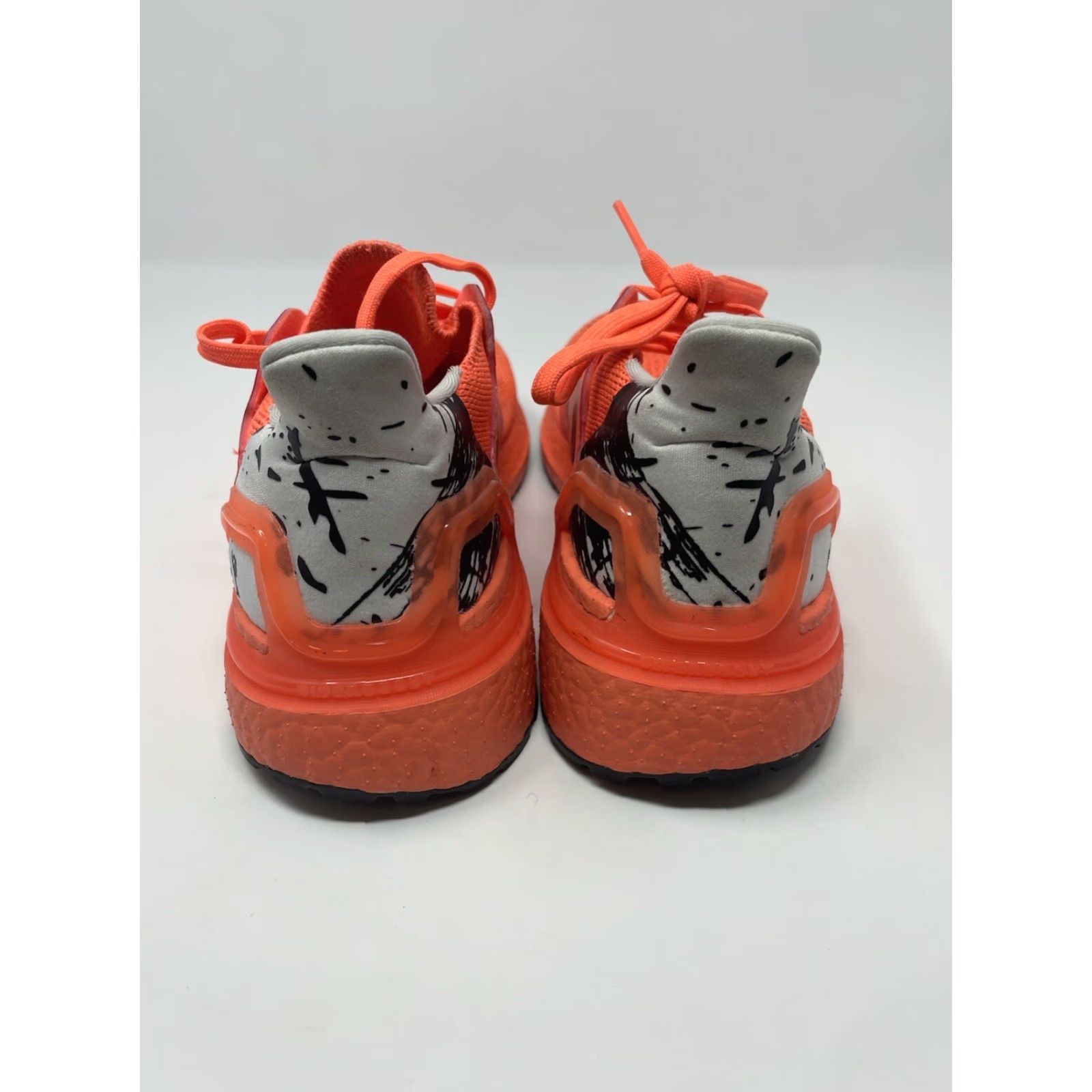 Adidas adidas UltraBOOST 20 Solar Red Orange Black White EG4857 Men’s Size 4.5 (US) Sneaker Running Boost Knit Solid Shoes Size US 5 / EU 37 - 4 Thumbnail