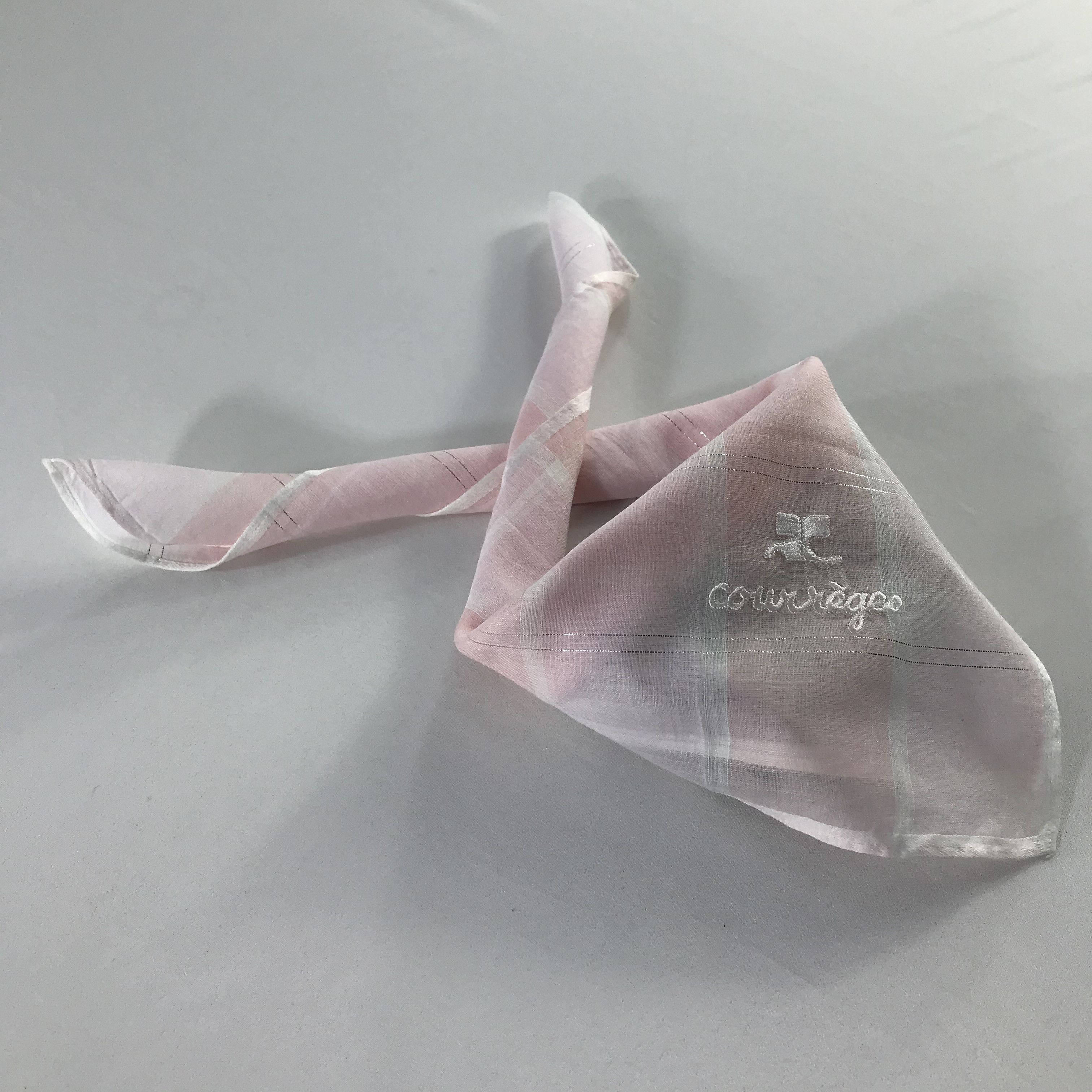 Courreges Courreges Bandana/ Handkerchief / Neckerchief Size ONE SIZE - 2 Thumbnail