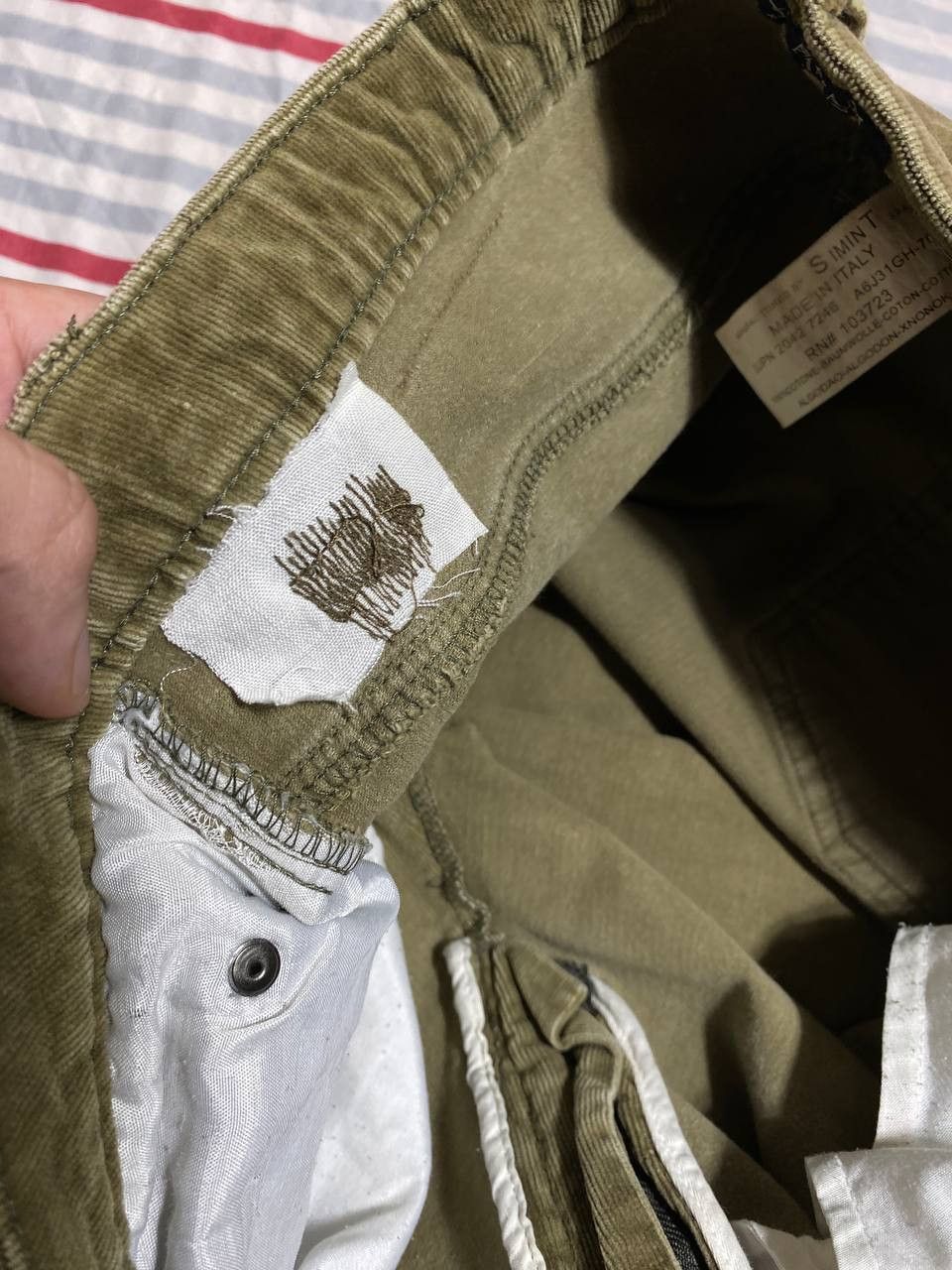 Armani × Vintage Armani Jeans Denim Vintage Made in Italy Green Size US 36 / EU 52 - 5 Thumbnail