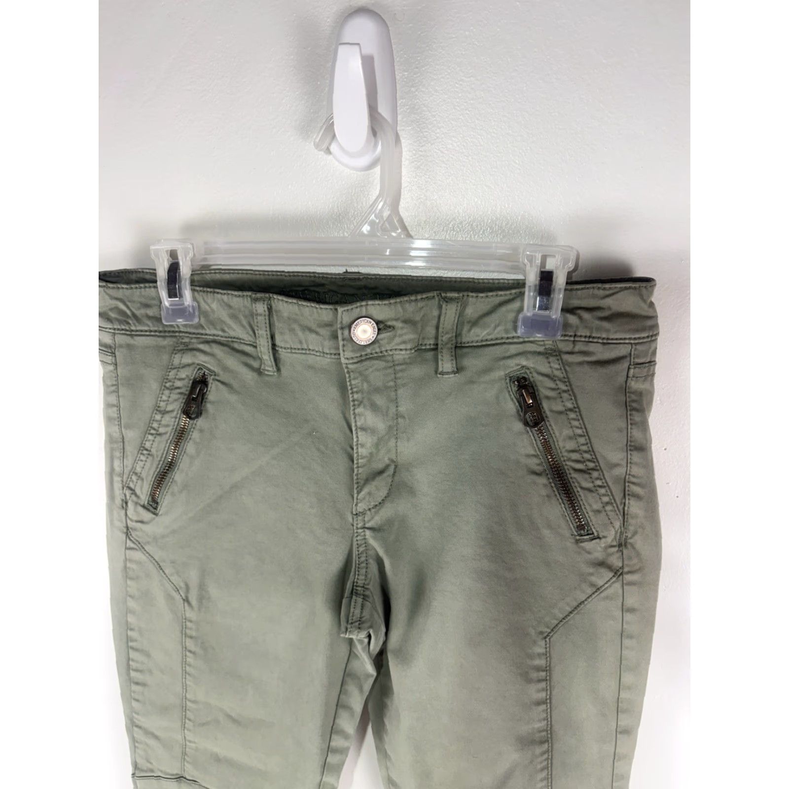 American Eagle Outfitters VINTAGE American Eagle Ankle Super Stretch Shirt Size 32" / US 10 / IT 46 - 3 Thumbnail
