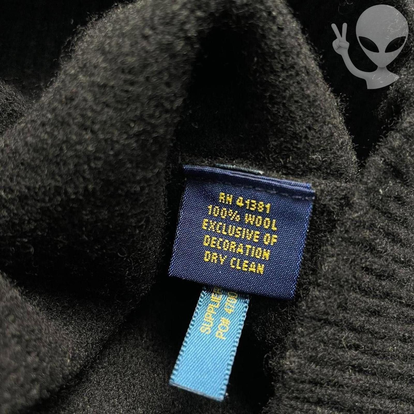 Polo Ralph Lauren Polo Ralph Lauren Wool V-Neck Sweater Mens XL Black Pony Size US XL / EU 56 / 4 - 5 Thumbnail