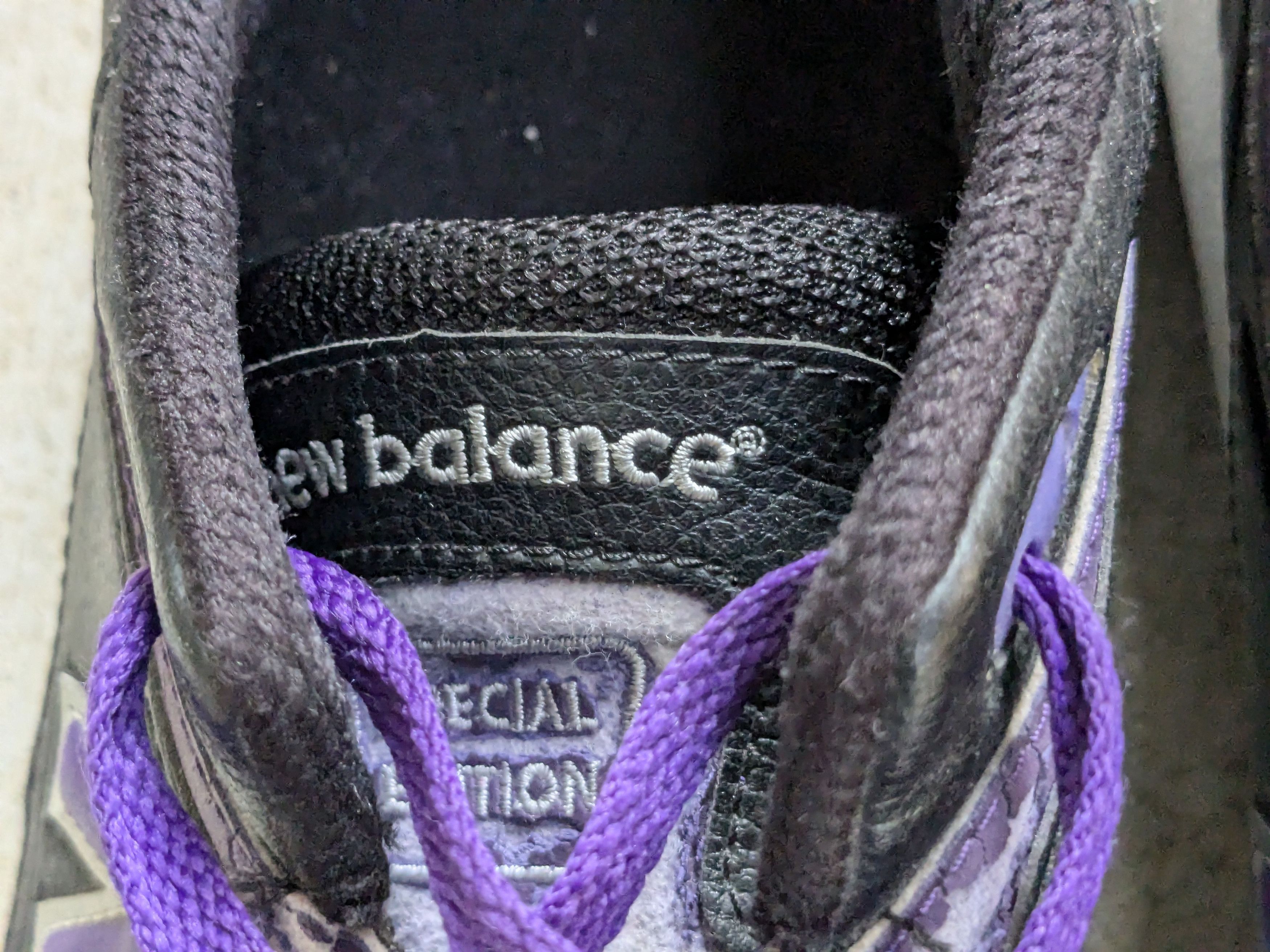 New Balance New Balance 2000 Black Purple 11.5 D Leather Low Tops Size US 11.5 / EU 44-45 - 4 Thumbnail