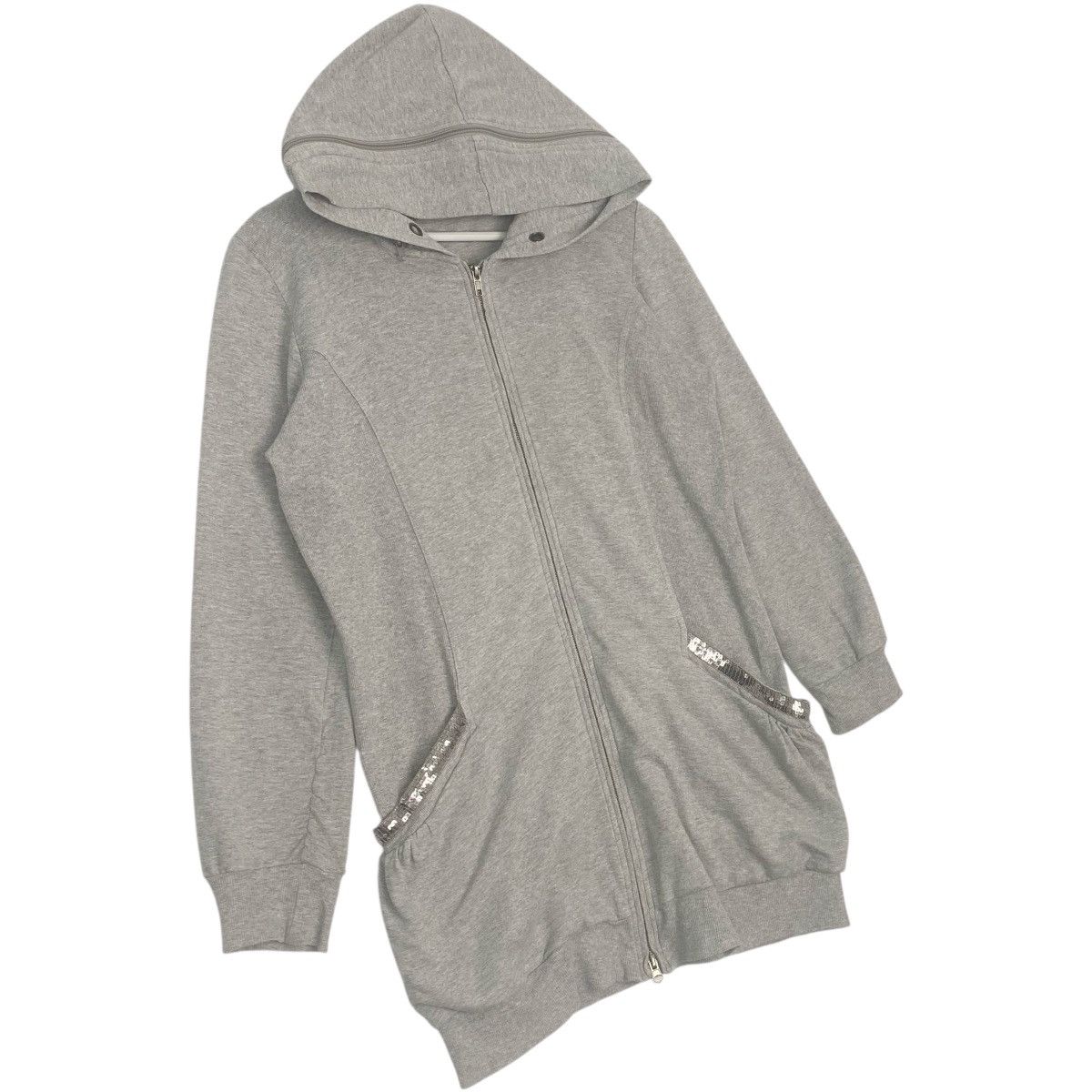 Vintage Vintage Atsuro Tayama Full Zip Hoodie Sweater Grey Size M Size US M / EU 48-50 / 2 - 3 Thumbnail